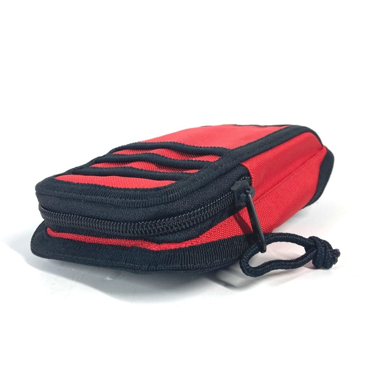 Balenciaga Black Red Color Nylon Pouch (Pre-Owned)