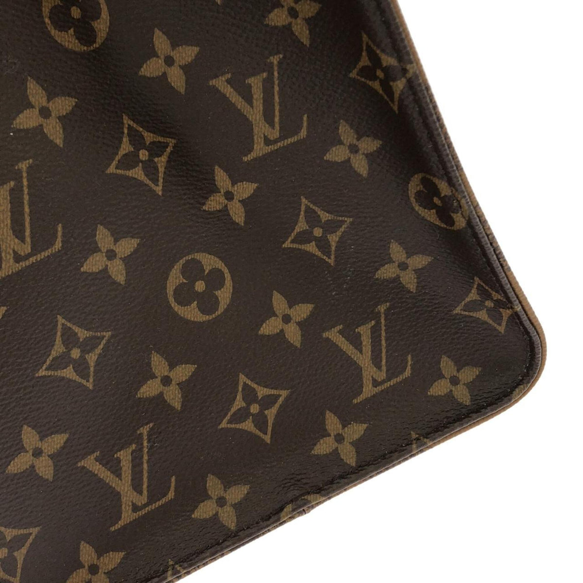 Louis Vuitton Marron Coated Canvas Handbag (Pre-Owned)