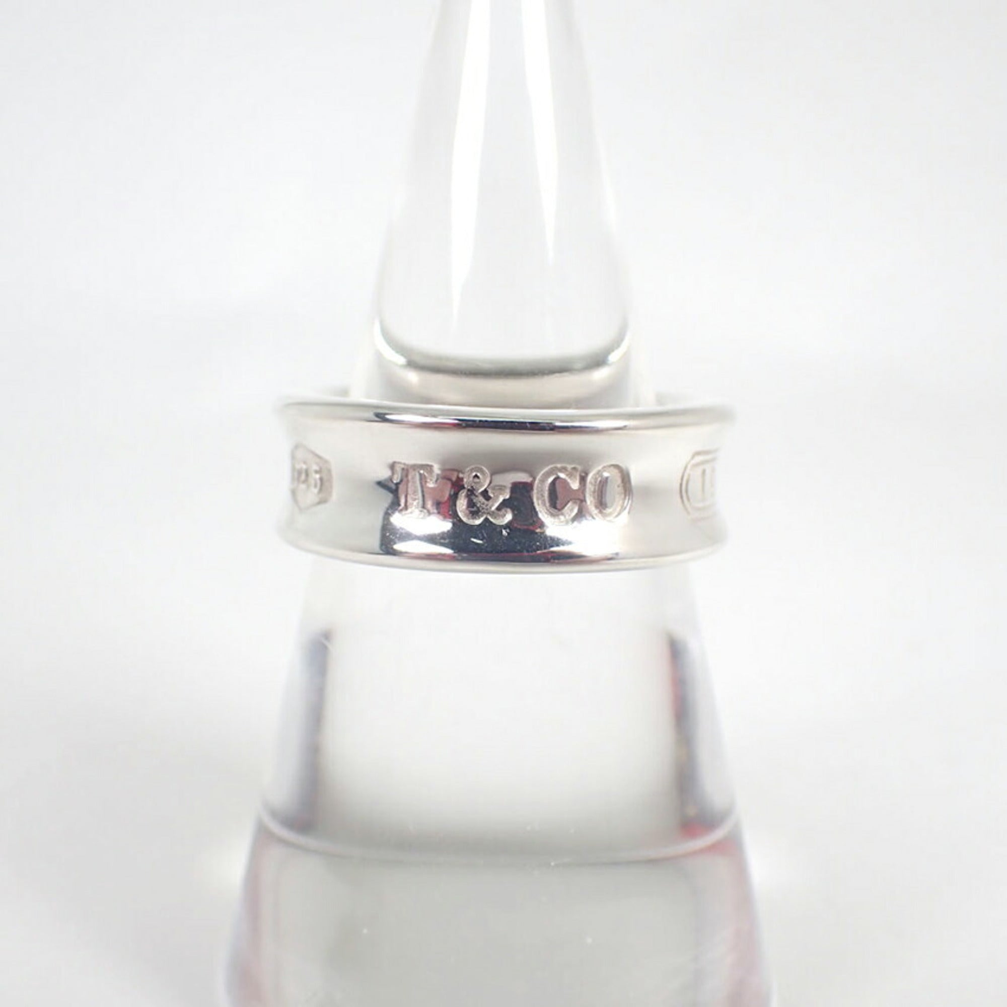 Tiffany Sterling Silver 925 Band Ring (Pre-Owned)