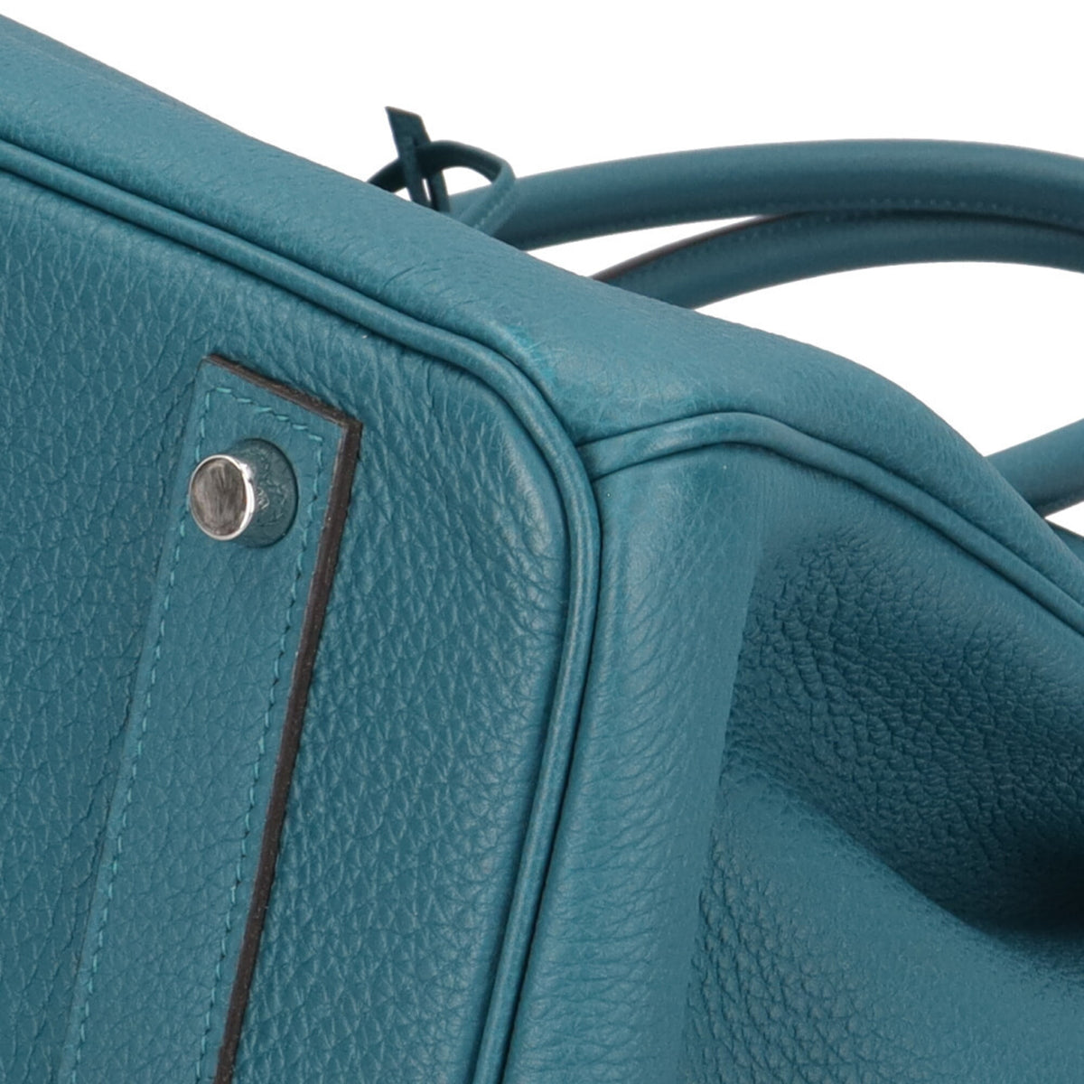 Hermes Green Togo Leather Handbag (Pre-Owned)