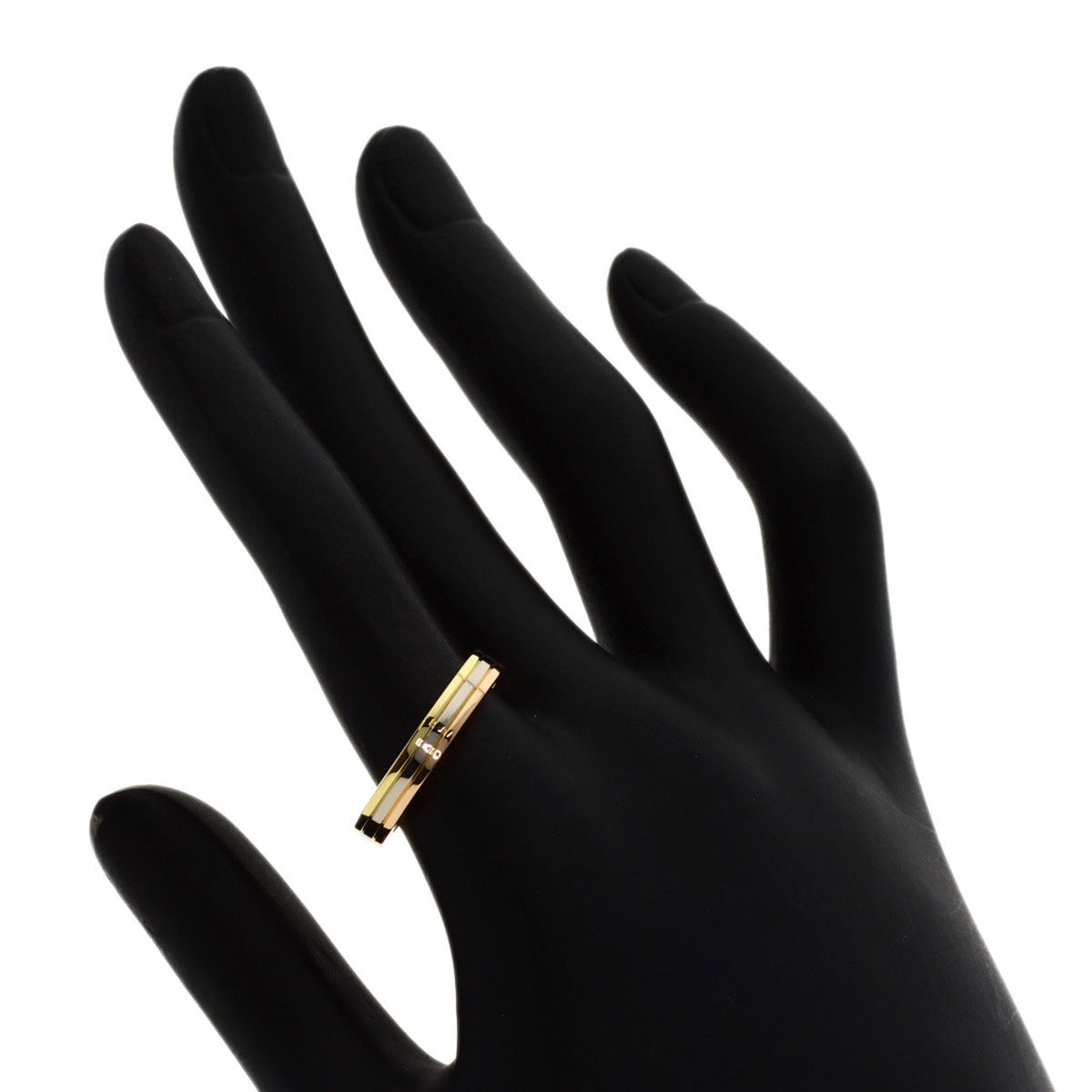 Cartier Yellow Gold (18K) Pink Gold (18K) White Gold (18K) Band Ring (Pre-Owned)