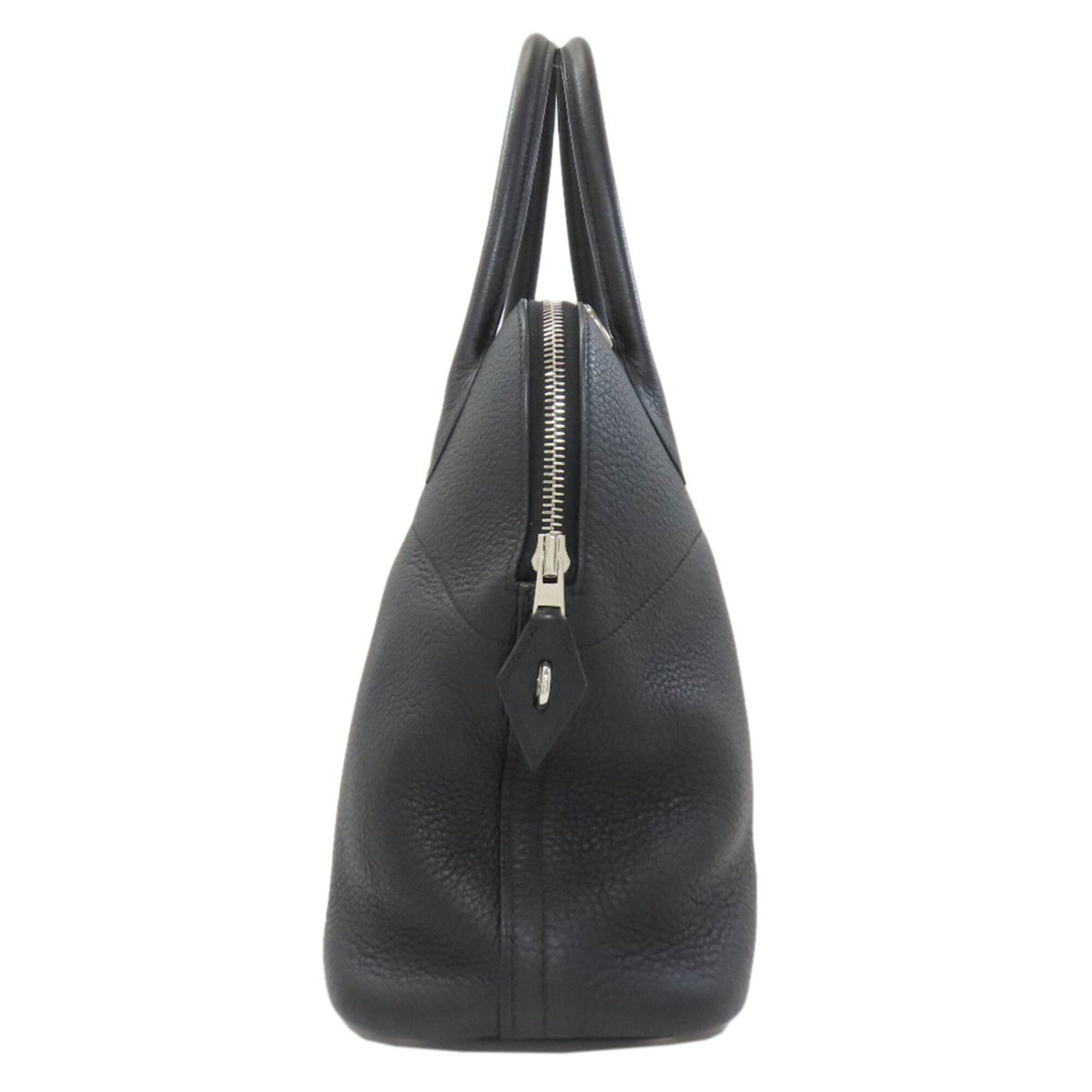 Hermes Bolide Black Taurillon Clemence Leather Tote Bag (Pre-Owned)