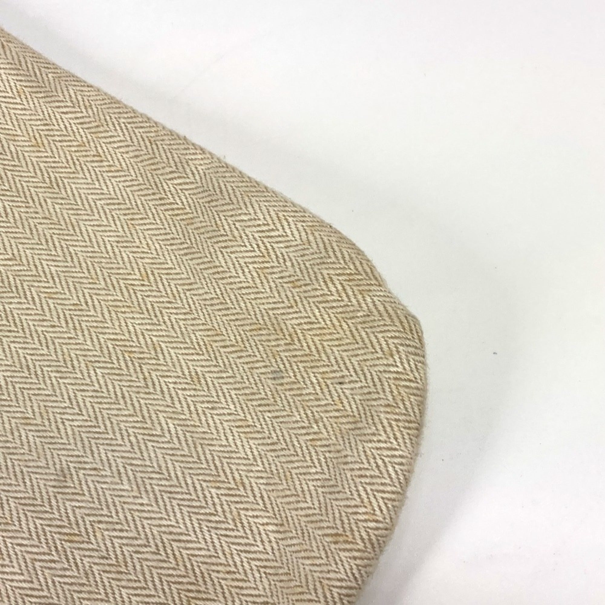Hermes Natural White Cotton Shoulder Bag (Pre-Owned)