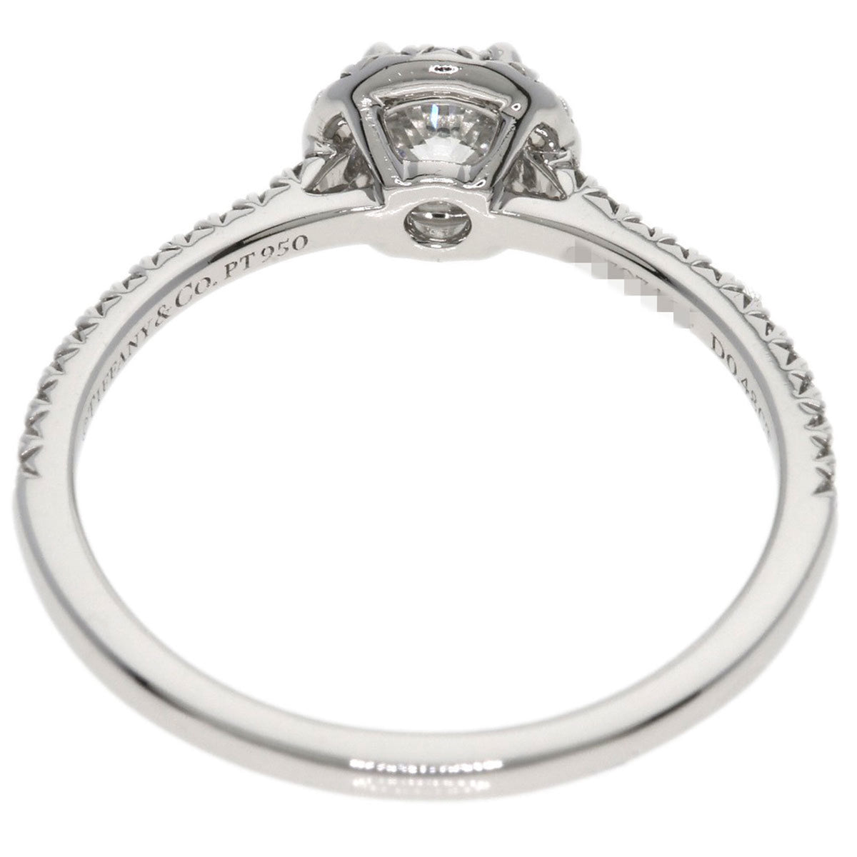 Tiffany Platinum 950 Band Ring (Pre-Owned)