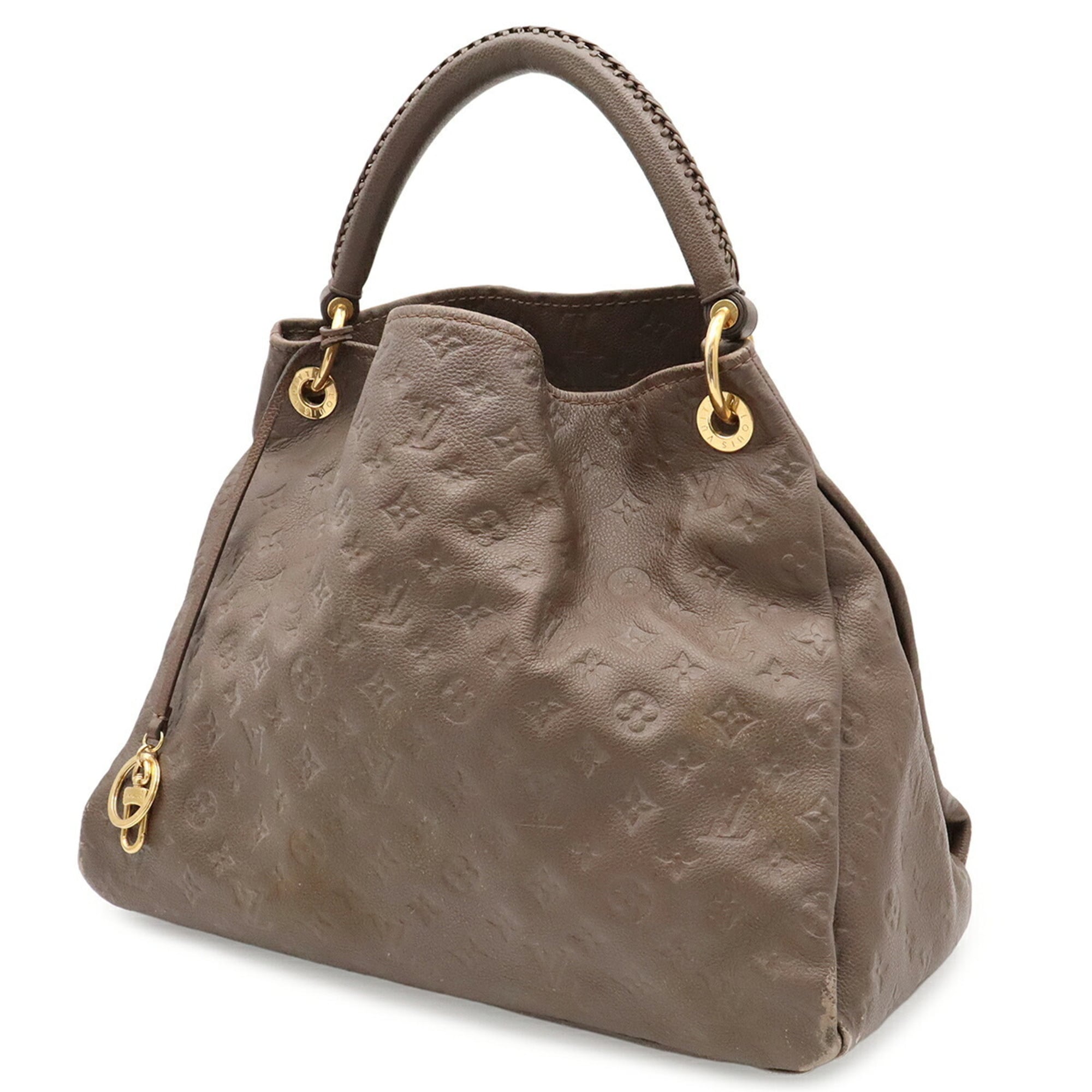 Louis Vuitton Brown Monogram Empreinte Shoulder Bag Tote Bag (Pre-Owned)