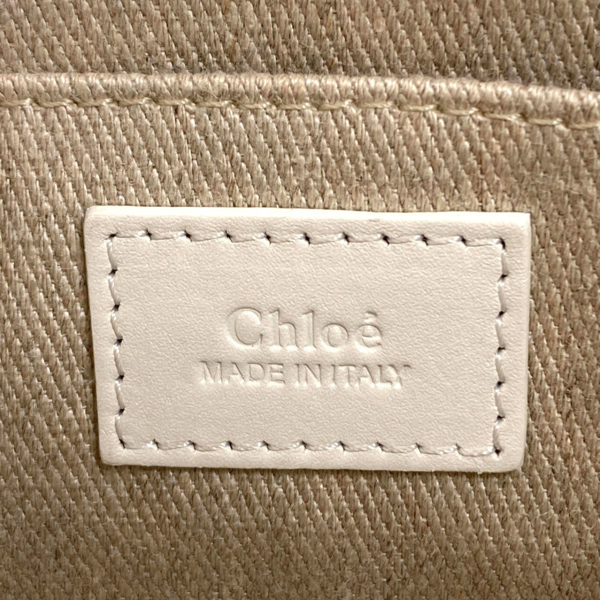 Chloé White Leather Handbag (Pre-Owned)