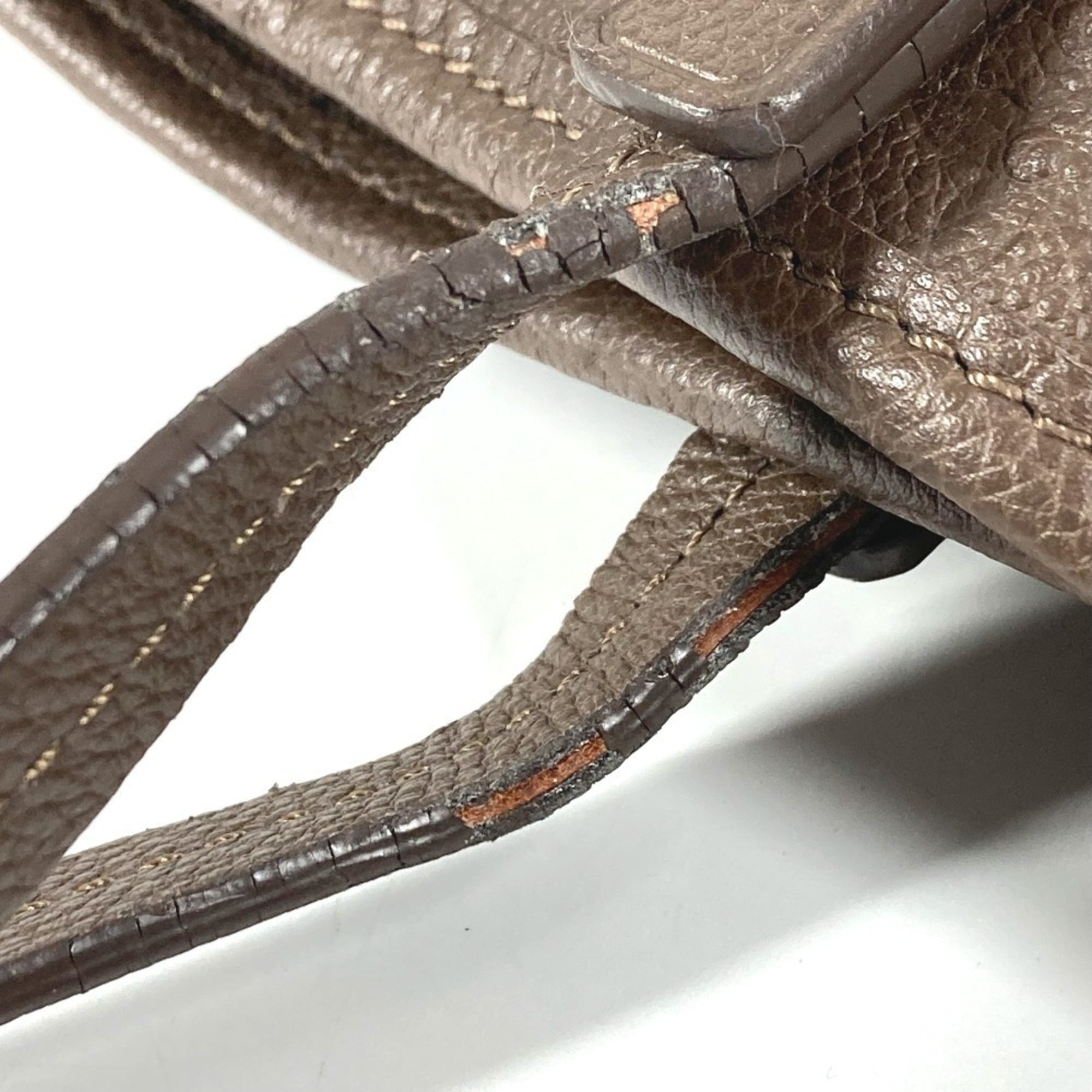 Louis Vuitton Brown Monogram Empreinte Leather Handbag Shoulder Bag Tote Bag (Pre-Owned)