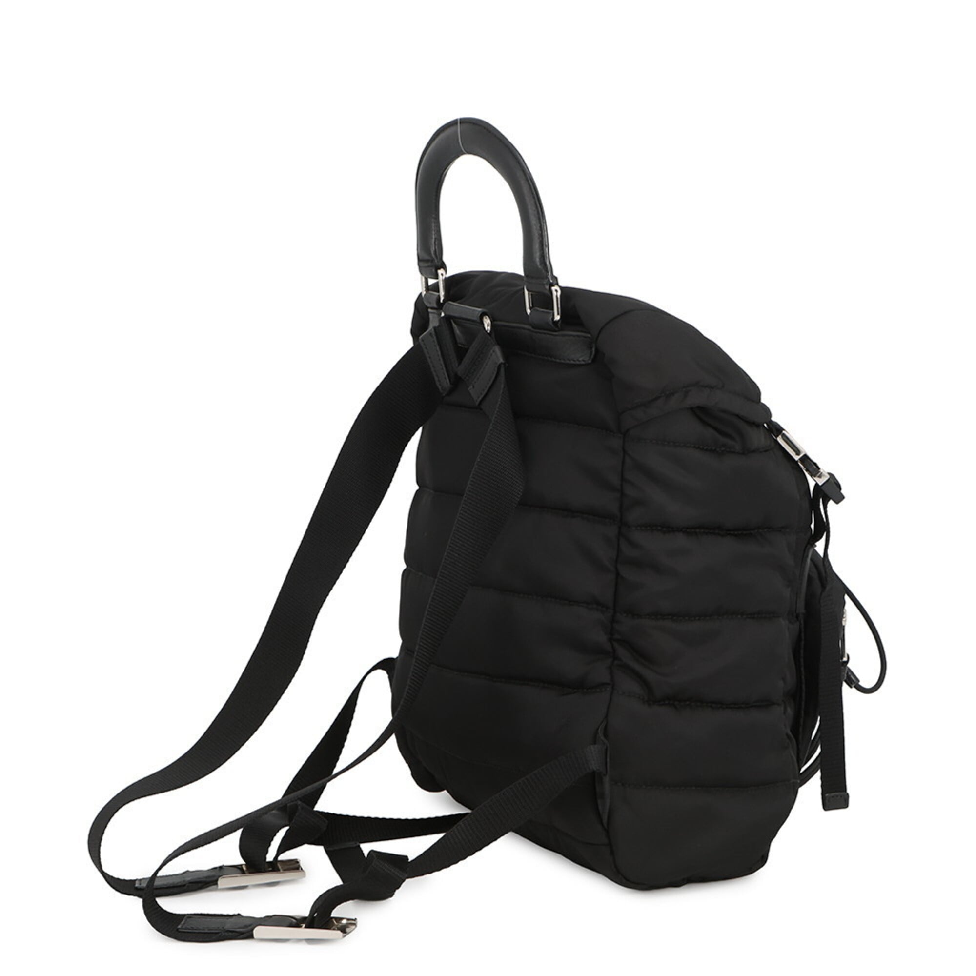 Prada Black Nylon Backpack (Pre-Owned)