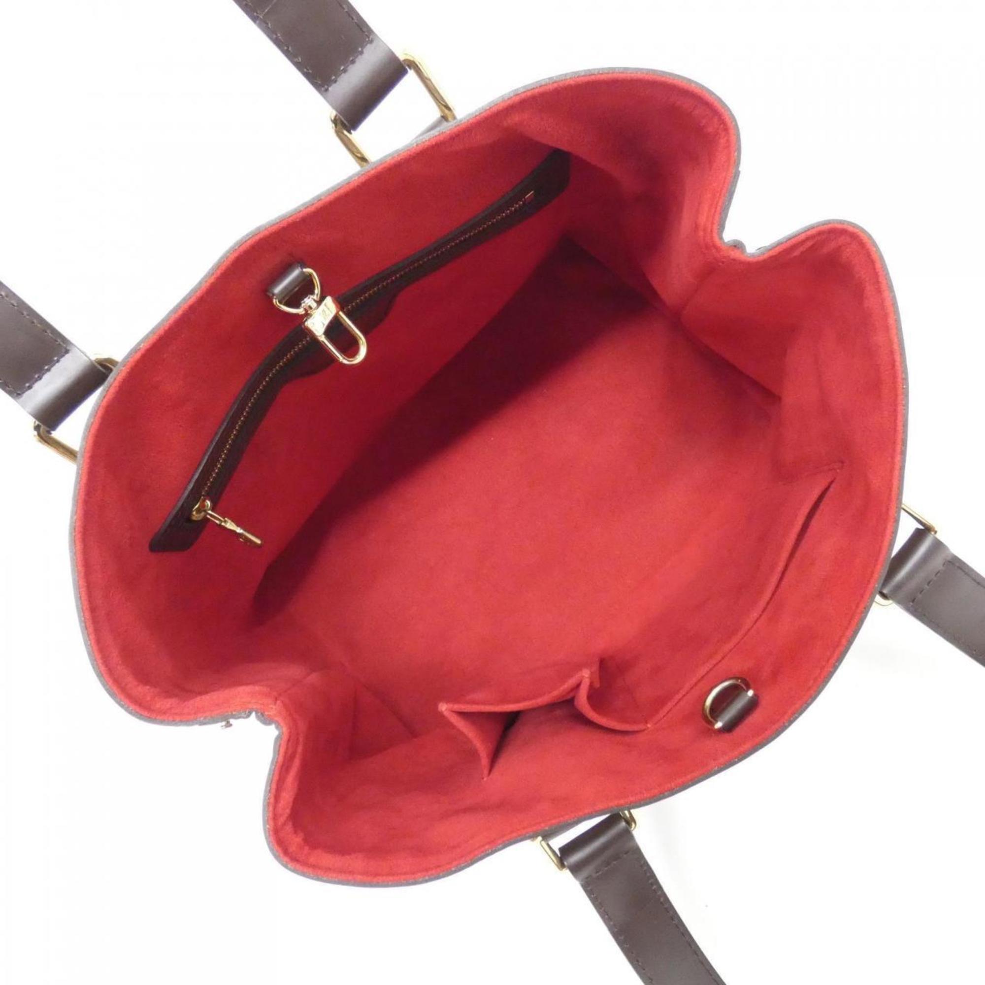 Louis Vuitton Ebene Coated Canvas Handbag (Pre-Owned)