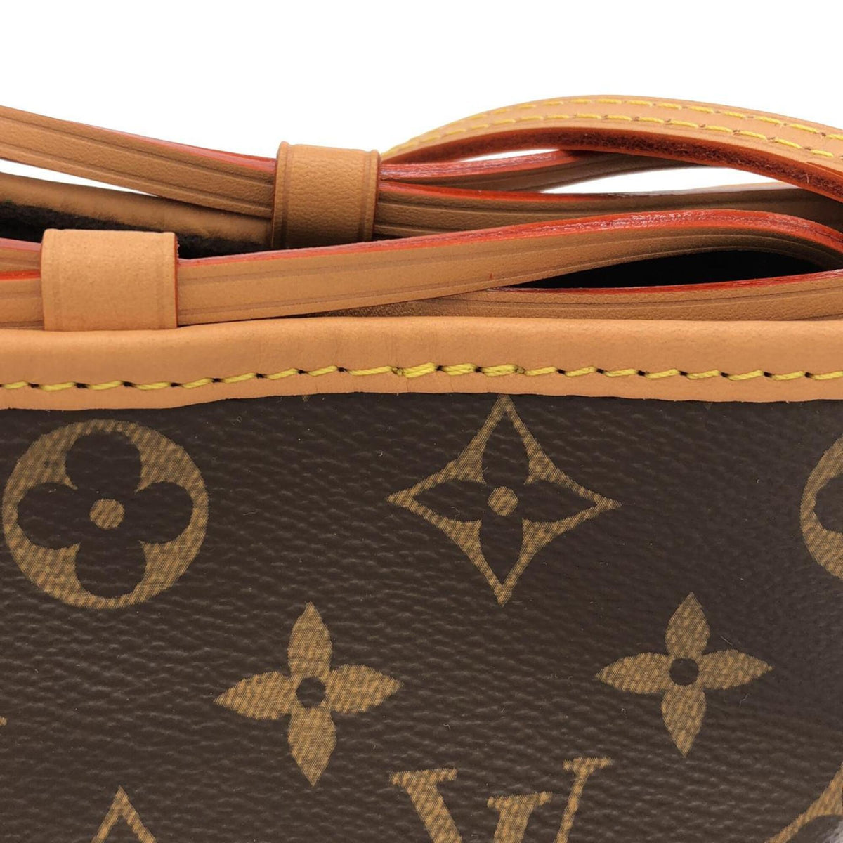 Louis Vuitton Marron Monogram Coated Canvas Shoulder Bag (Pre-Owned)