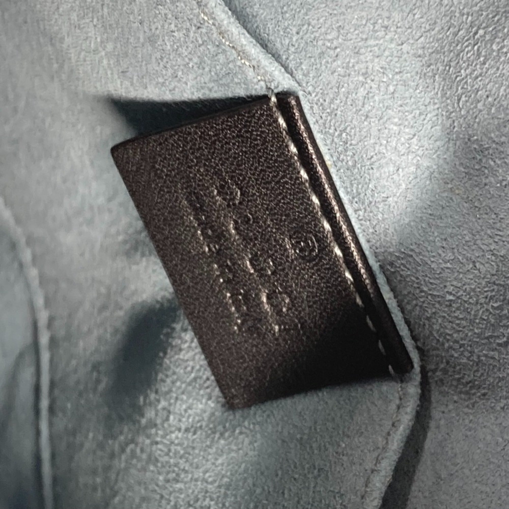 Gucci Blue Leather Shoulder Bag (Pre-Owned)