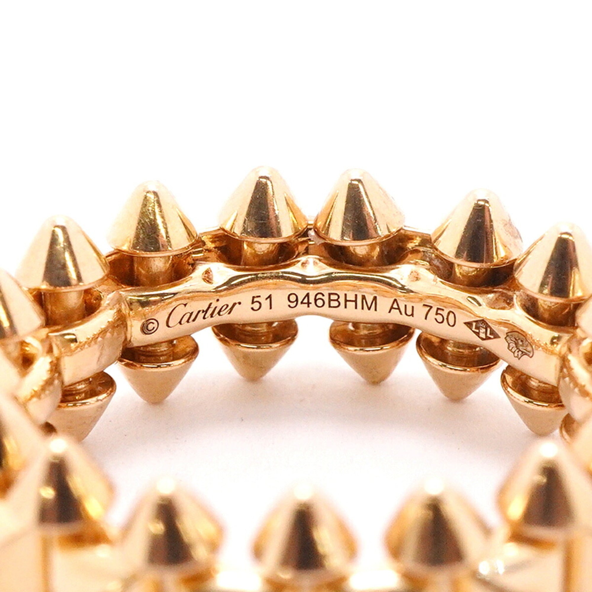 Cartier Pink Gold (18K) Band Ring (Pre-Owned)