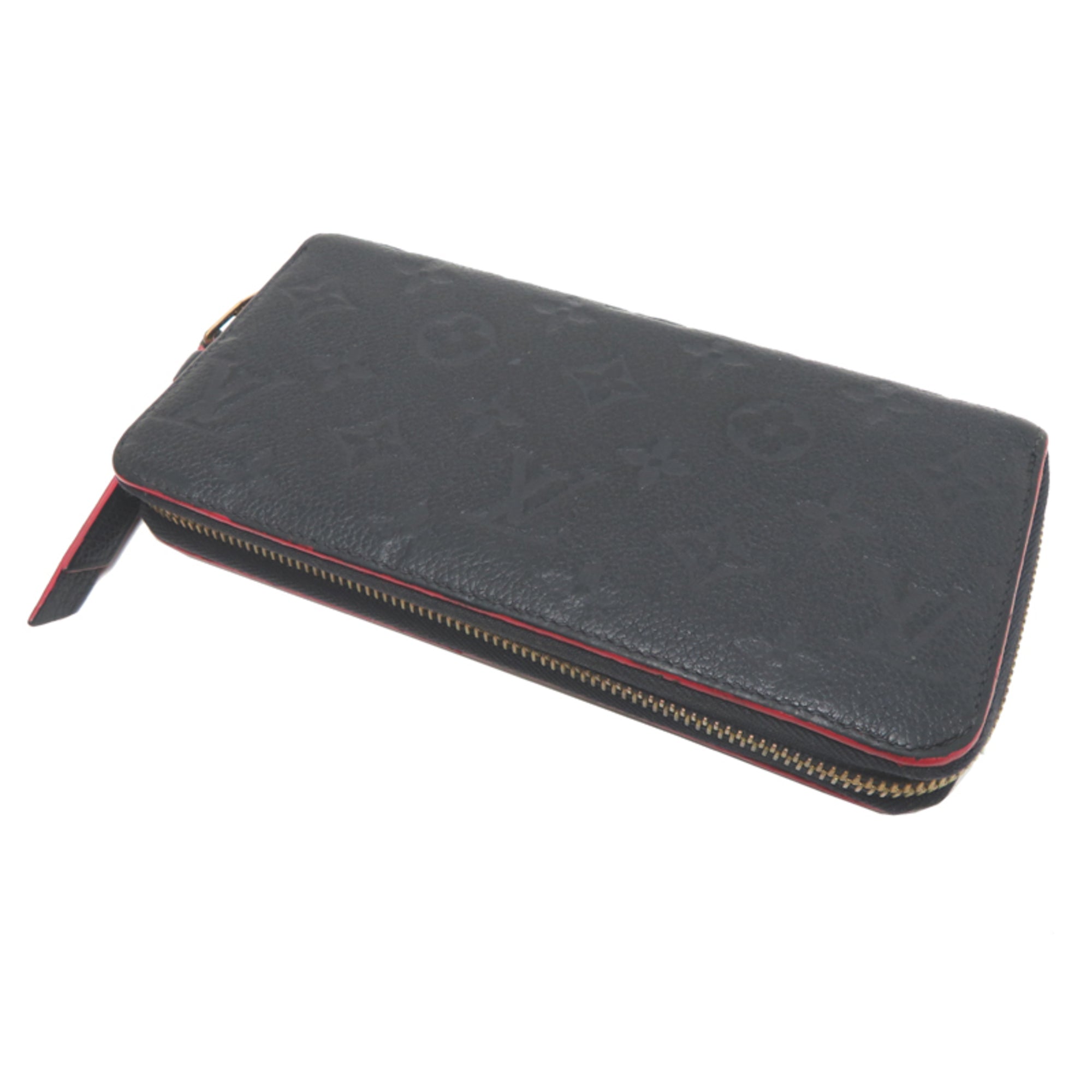 Louis Vuitton Marine Rouge Navy Monogram Empreinte Long Wallet (Bi-Fold) (Pre-Owned)