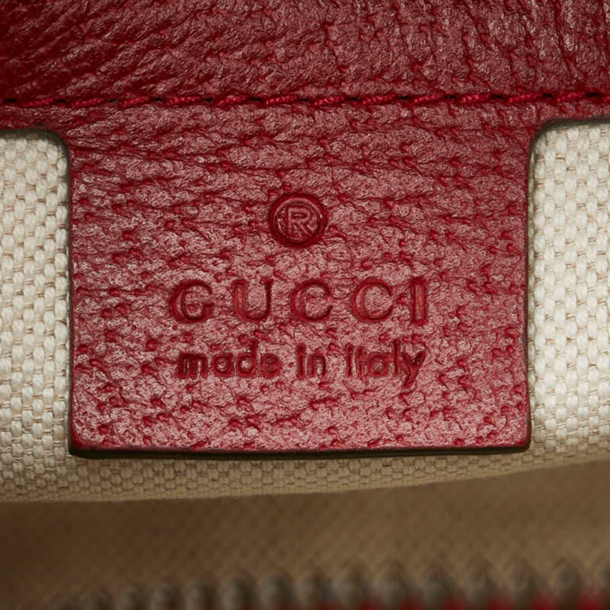 Gucci Multi-Color Canvas Leather Sling Bag (Pre-Owned)