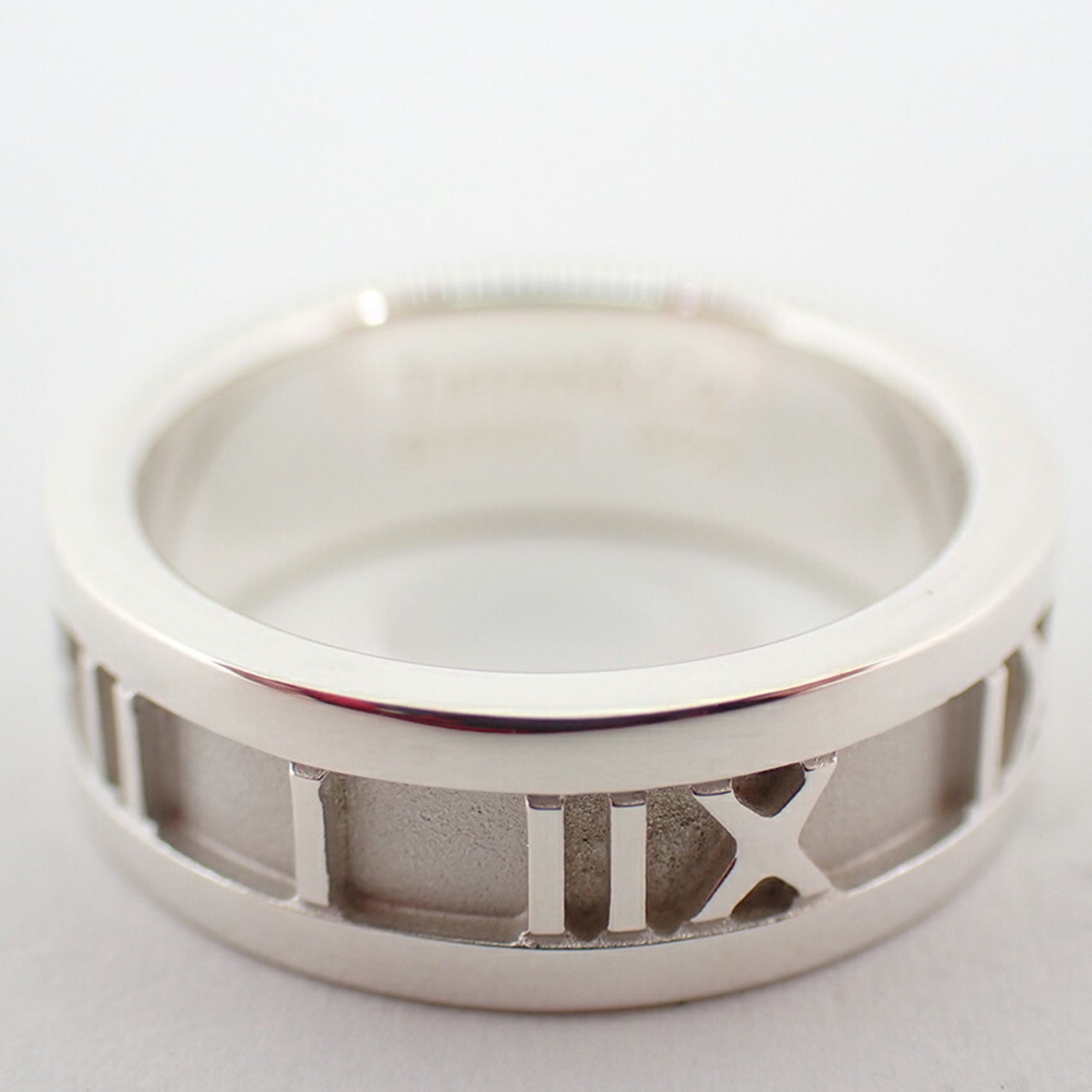 Tiffany Sterling Silver 925 Band Ring (Pre-Owned)