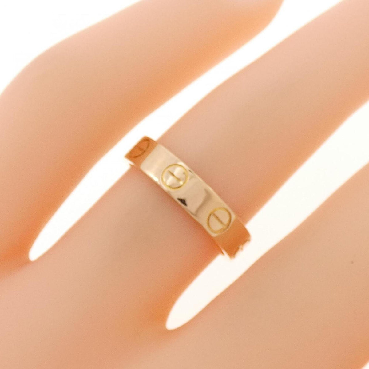 Cartier Pink Gold (18K) Band Ring (Pre-Owned)