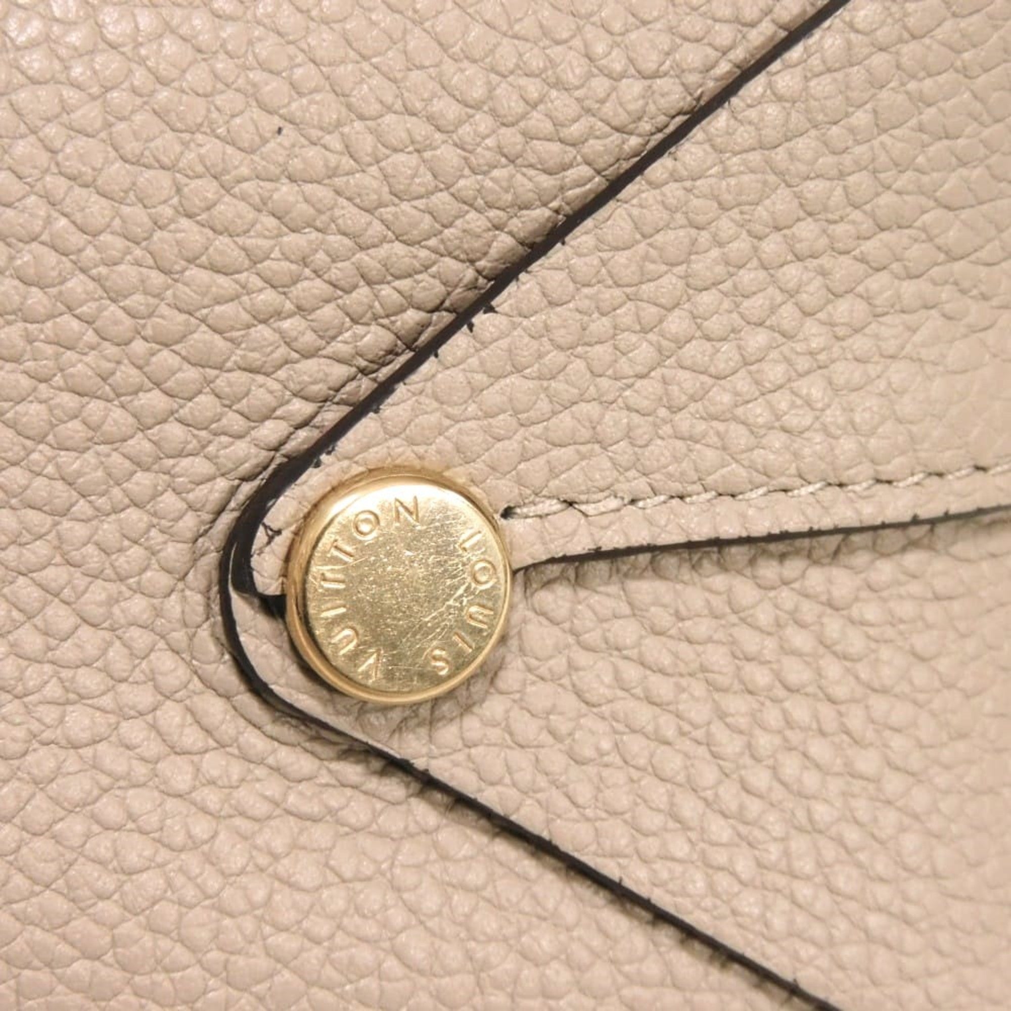 Louis Vuitton Bicolor Galle Gray Grayish Grenade Leather Pochette Pouch (Pre-Owned)