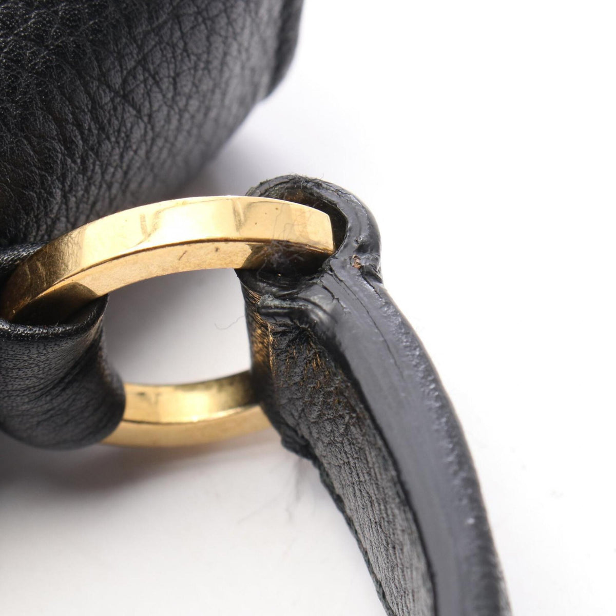 Yves Saint Laurent Black Leather Handbag (Pre-Owned)