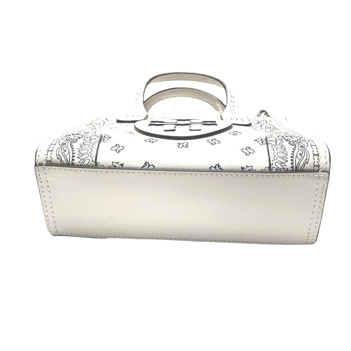Tory Burch White Leather Shoulder Bag (Pre-Owned)