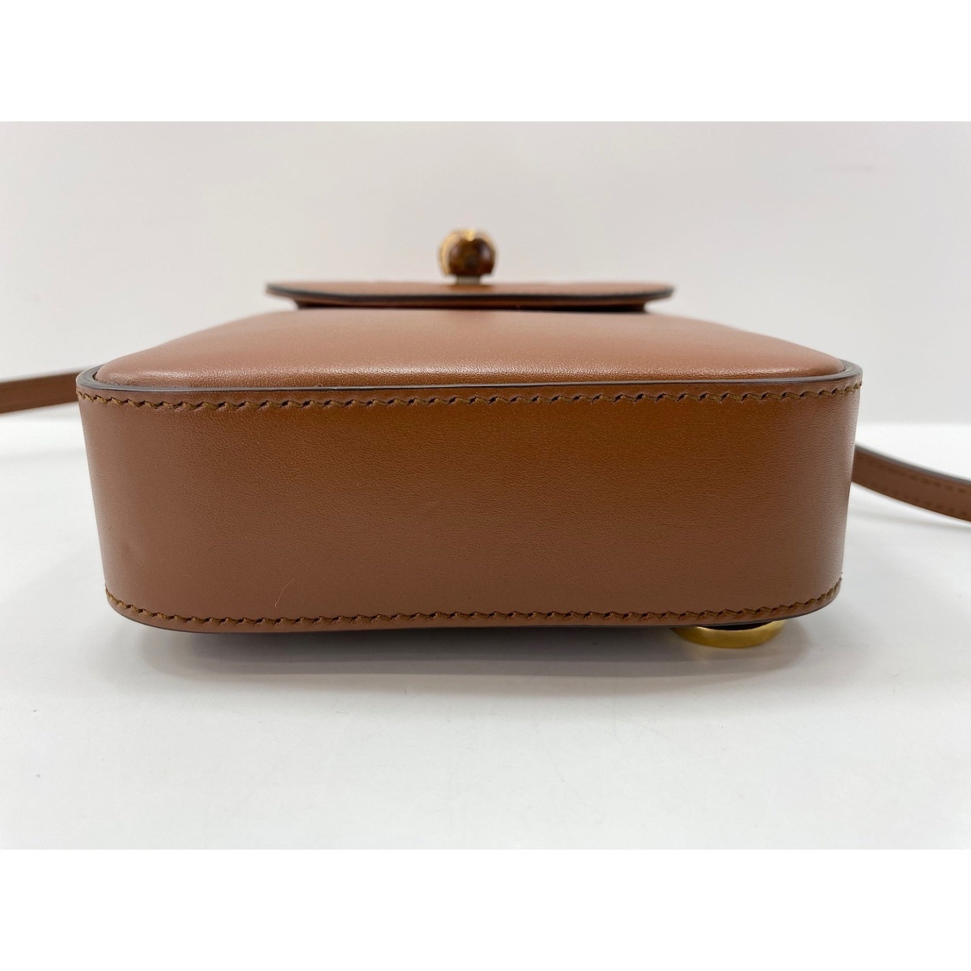 Gucci Bamboo Brown Shoulder Bag (Pre-Owned)