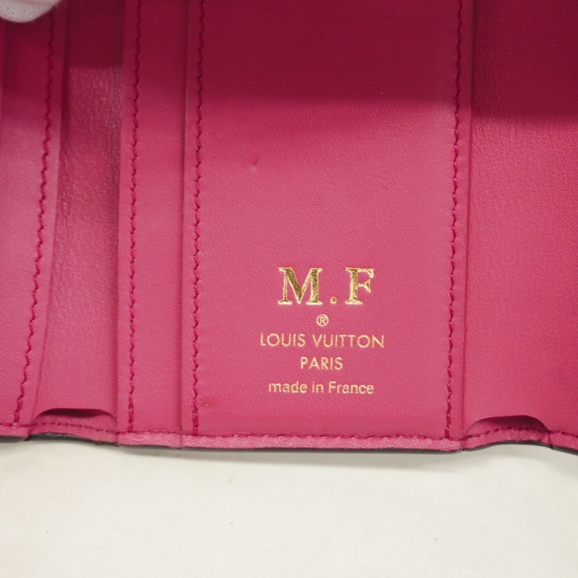 Louis Vuitton Noir Wallet (Tri-Fold) (Pre-Owned)