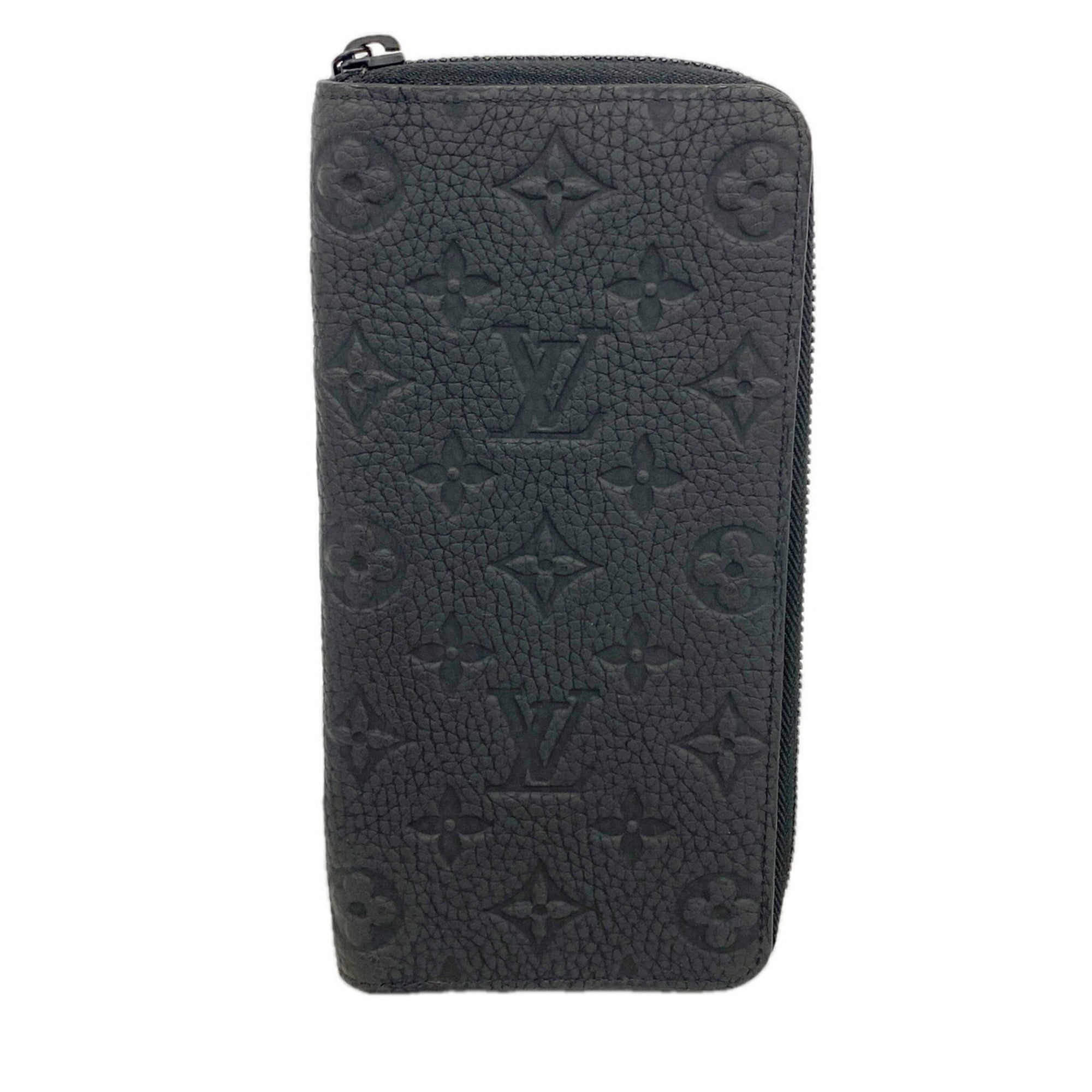 Louis Vuitton Noir Long Wallet (Bi-Fold) (Pre-Owned)