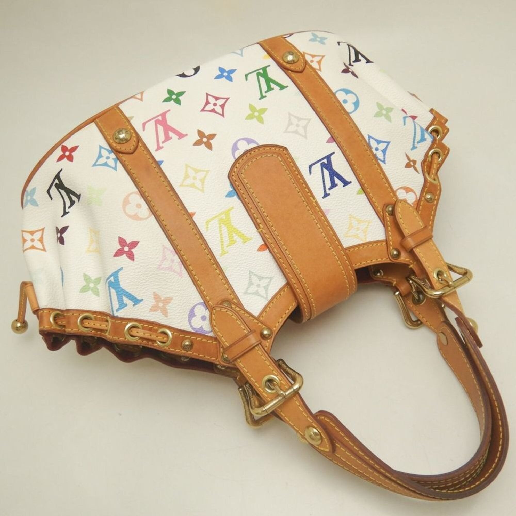Louis Vuitton Blanc Monogram Multi-Color Monogram Handbag (Pre-Owned)