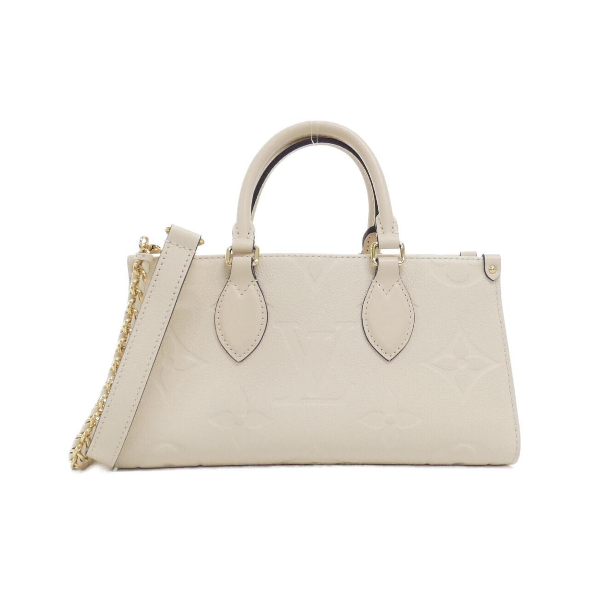 Louis Vuitton Beige Monogram Empreinte Handbag (Pre-Owned)