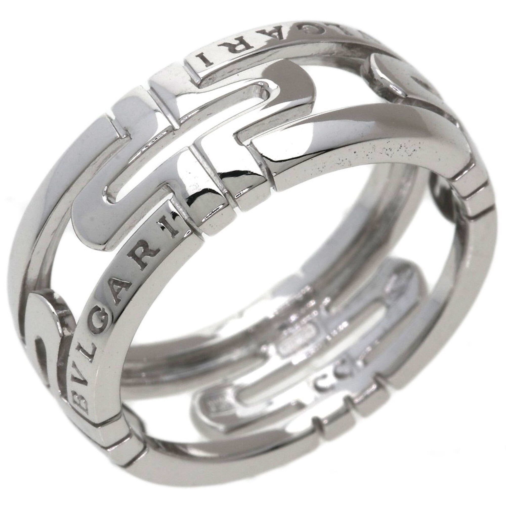 Bvlgari White Gold (18K) Band Ring (Pre-Owned)
