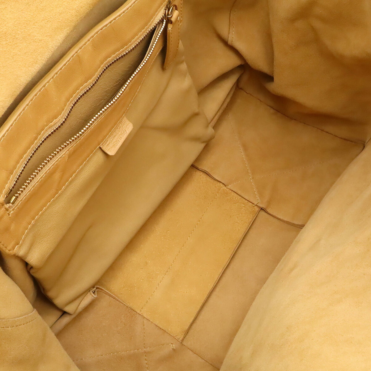 Celine Beige Leather Shoulder Bag Tote Bag (Pre-Owned)