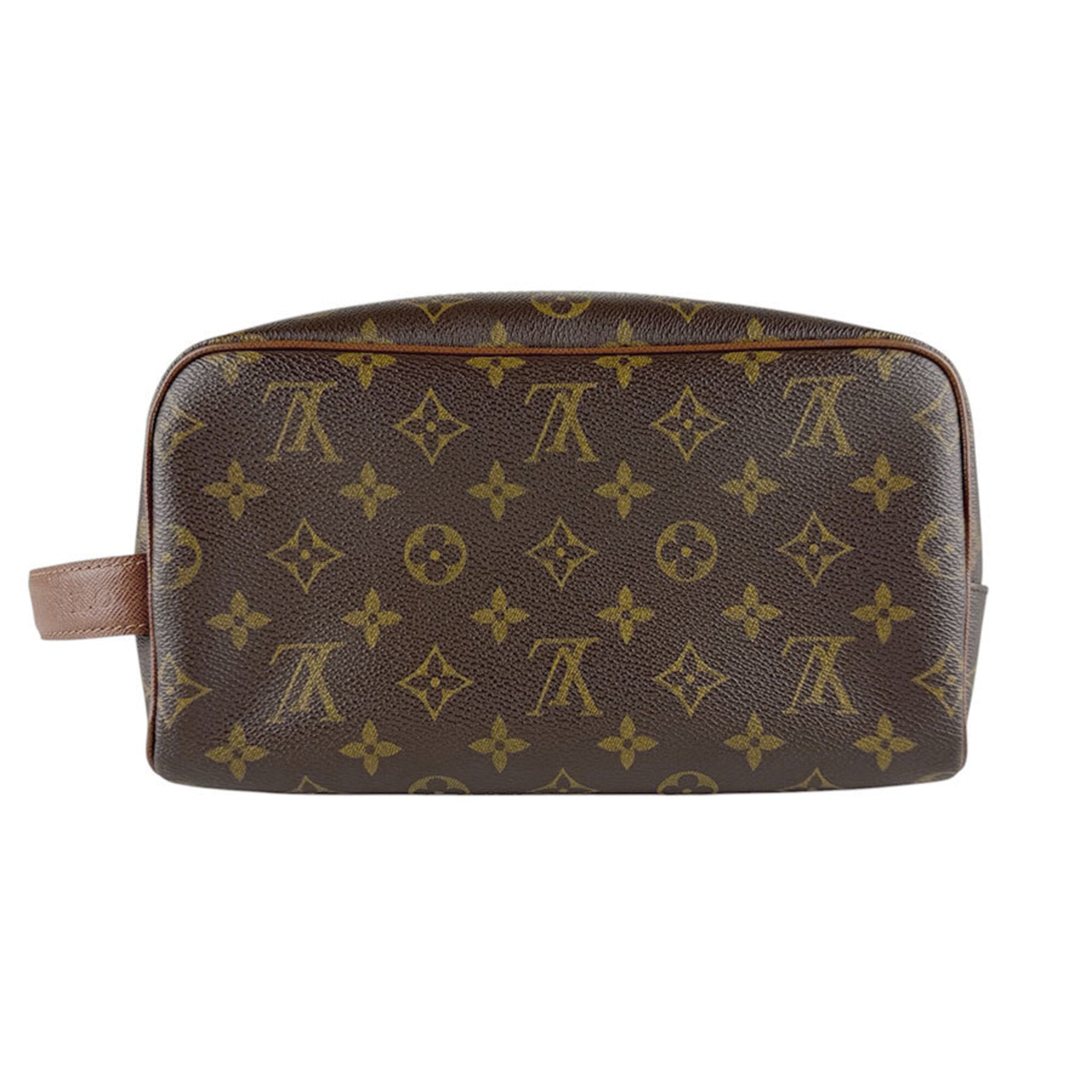 Louis Vuitton Brown Monogram Monogram Clutch Bag Pouch (Pre-Owned)