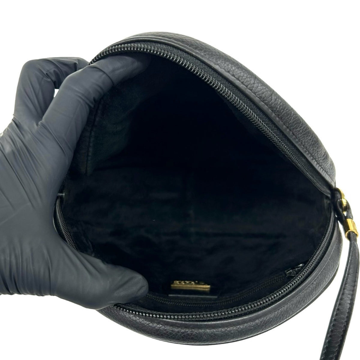 Gucci Black Leather Shoulder Bag (Pre-Owned)