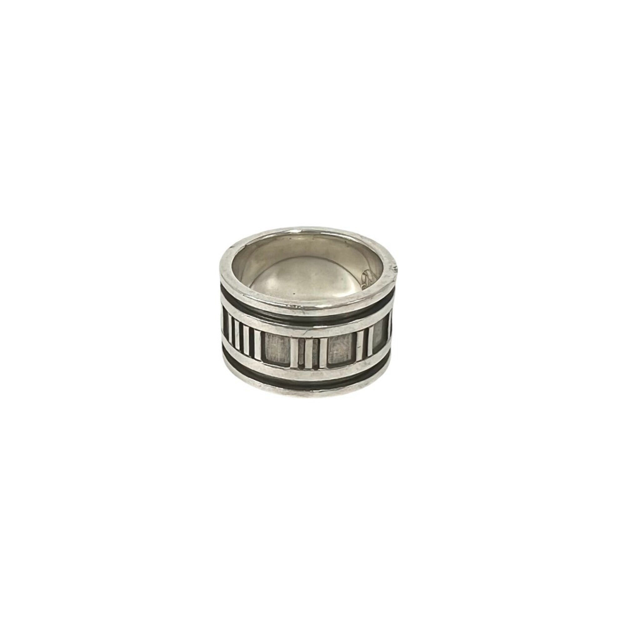 Tiffany Silver Silver 925 Band Ring (Pre-Owned)