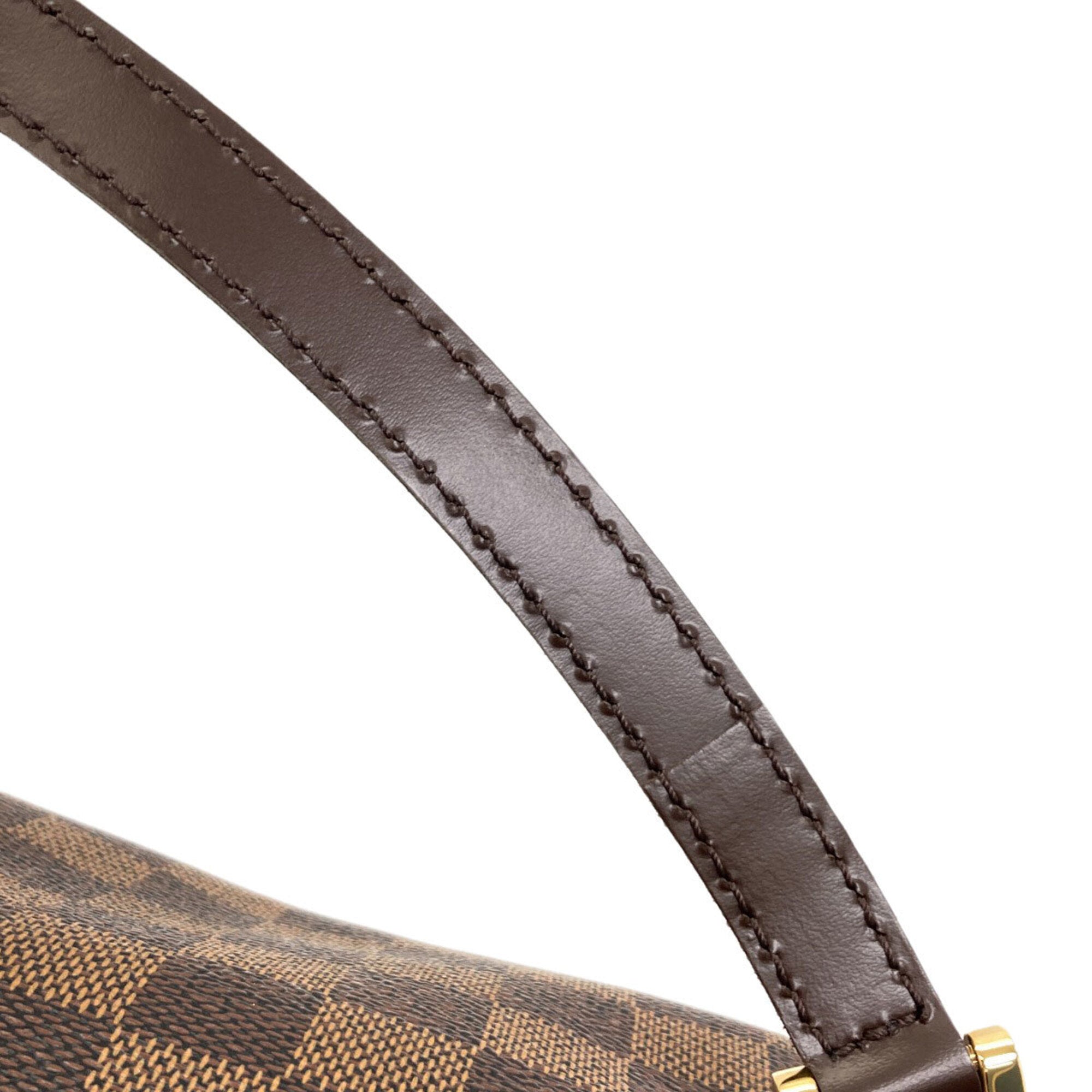 Louis Vuitton Damier Canvas Ebene Damier Canvas Handbag (Pre-Owned)