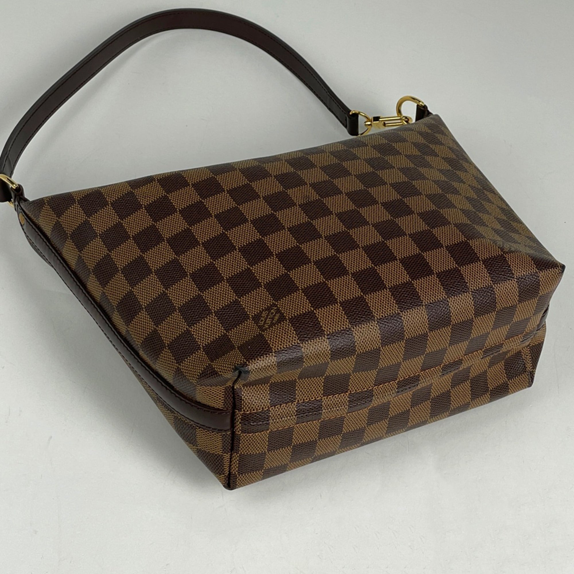 Louis Vuitton Brown Damier Canvas Shoulder Bag (Pre-Owned)