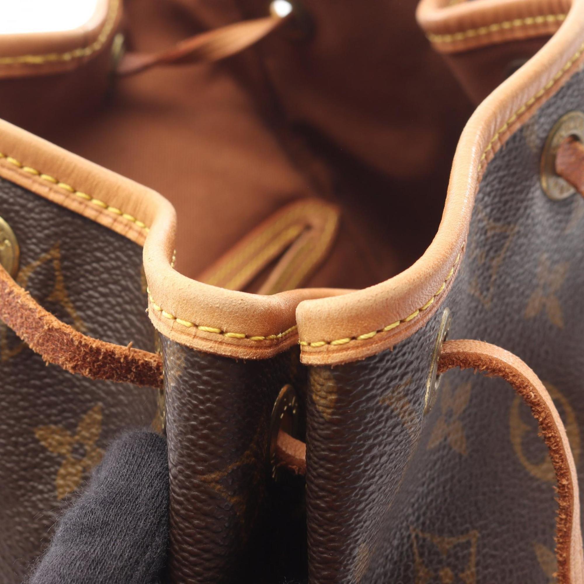 Louis Vuitton Brown Monogram Monogram Leather Backpack (Pre-Owned)