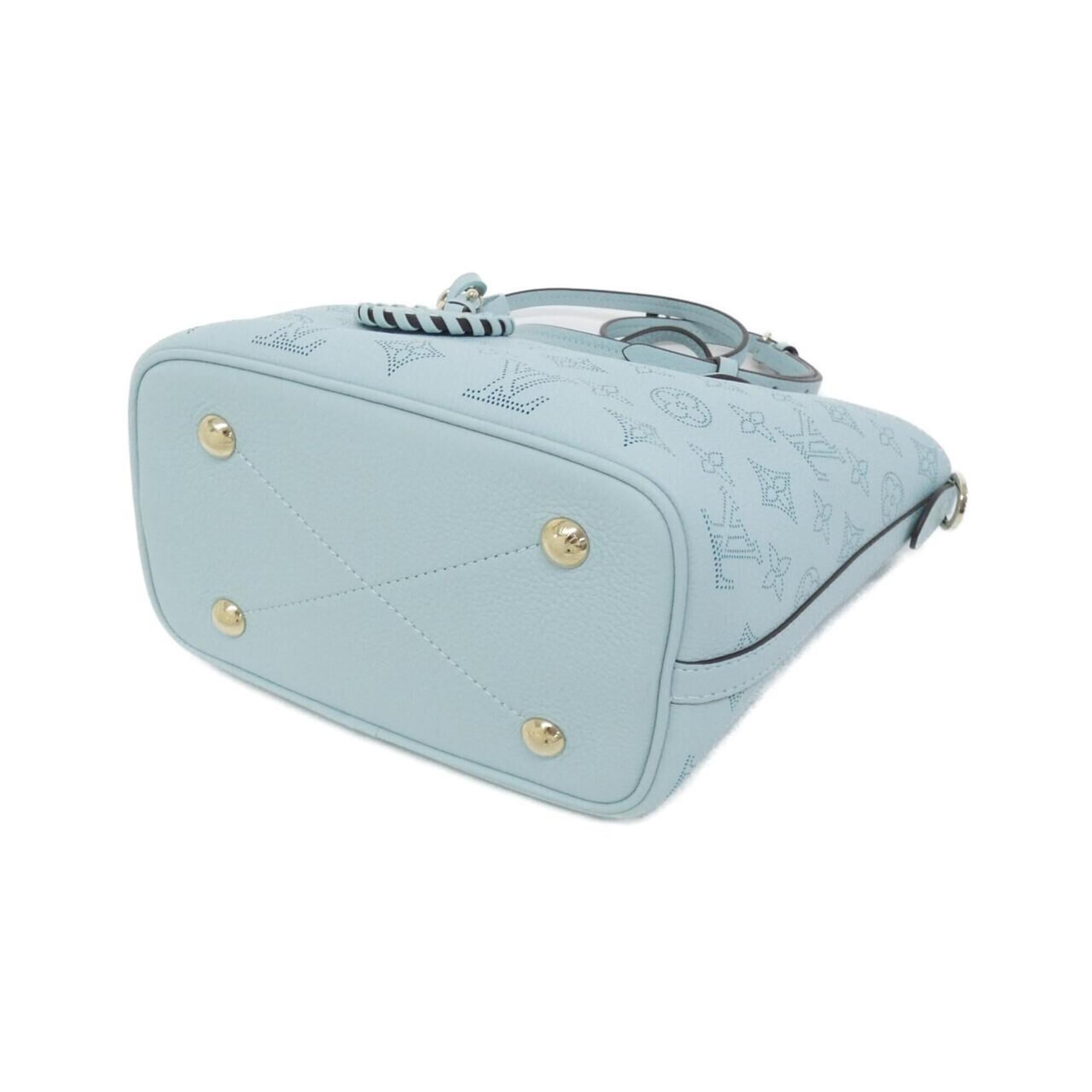 Louis Vuitton Blue Leather Handbag Pouch (Pre-Owned)