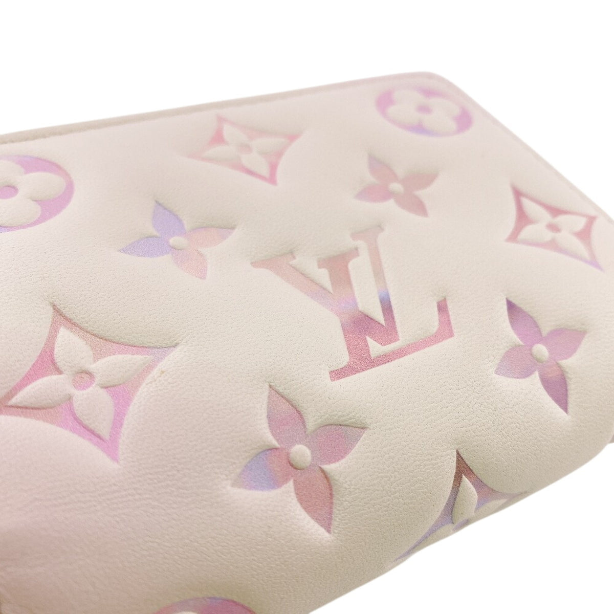 Louis Vuitton Monogram Empreinte Pink Leather Wallet (Bi-Fold) (Pre-Owned)