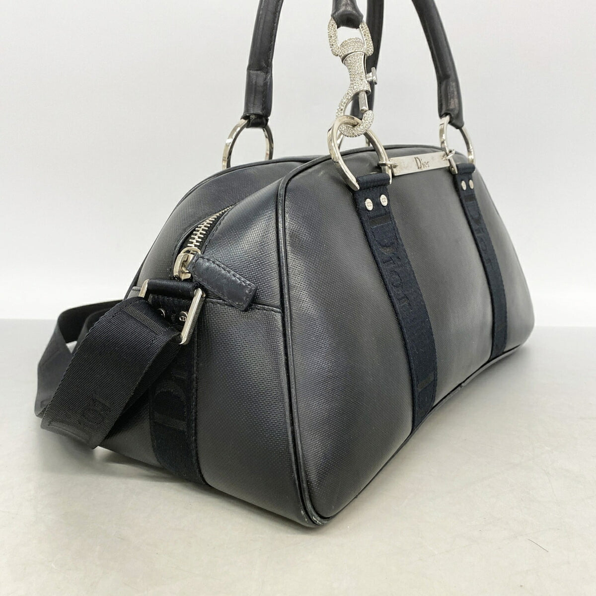 Christian Dior Black Leather Handbag (Pre-Owned)