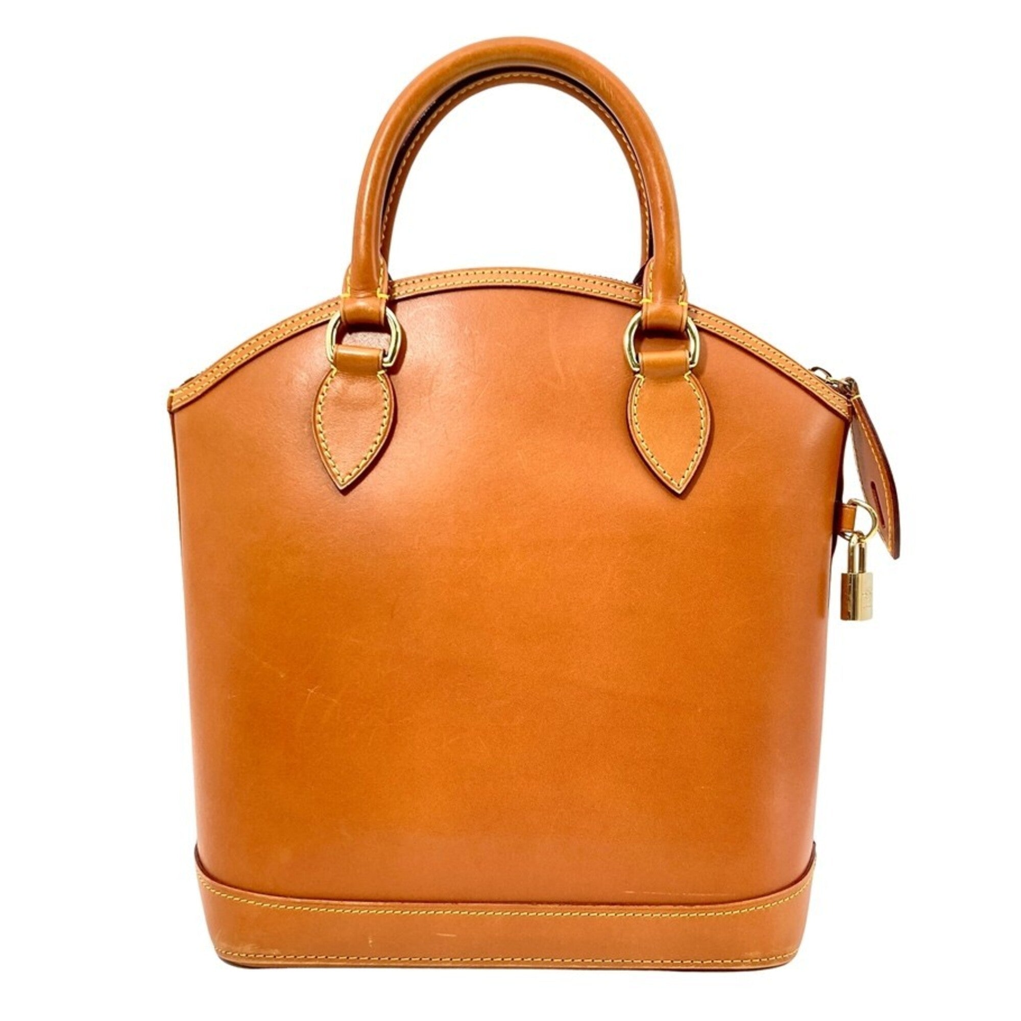 Louis Vuitton Camel Nomade Leather Handbag (Pre-Owned)