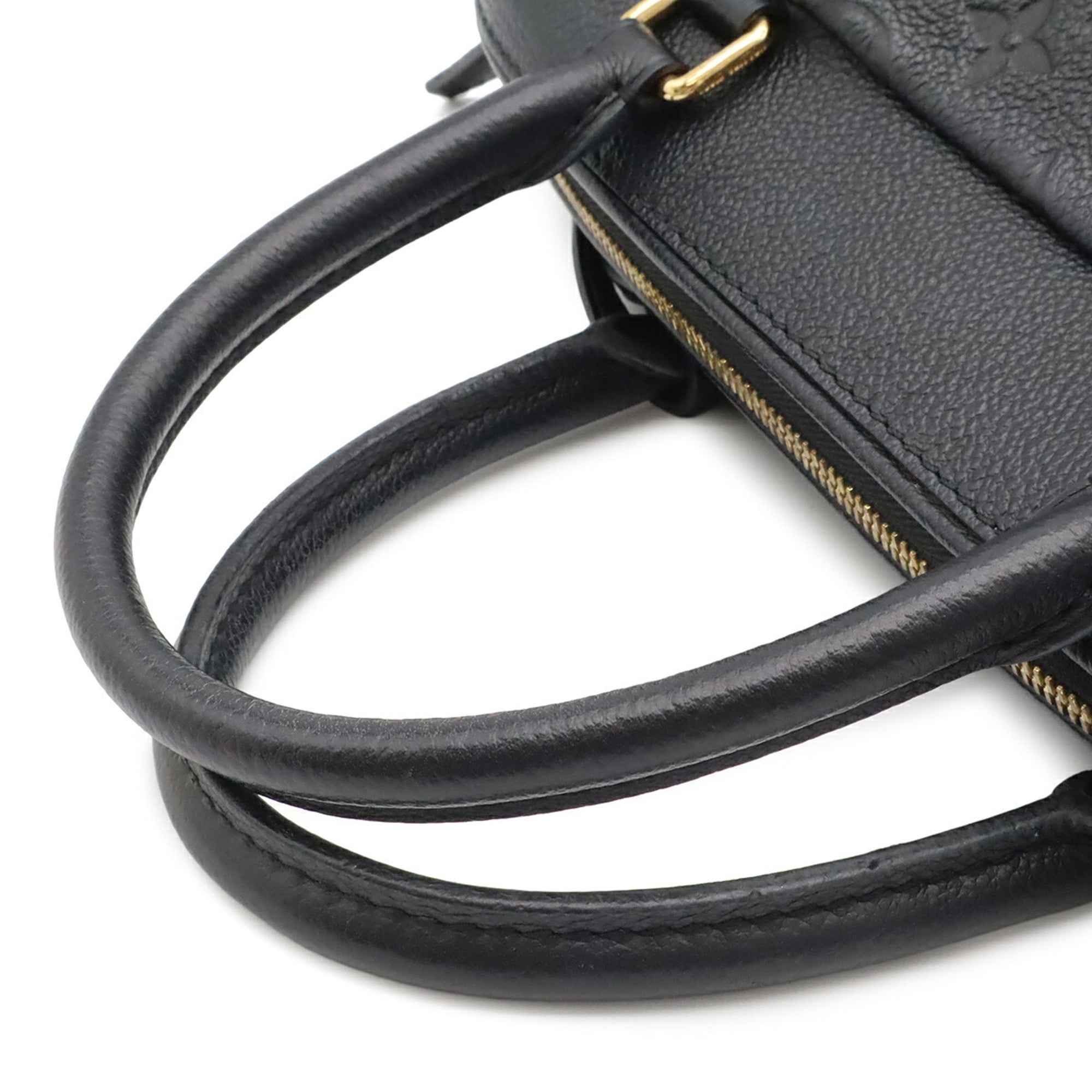 Louis Vuitton Noir Monogram Empreinte Leather Handbag Shoulder Bag (Pre-Owned)
