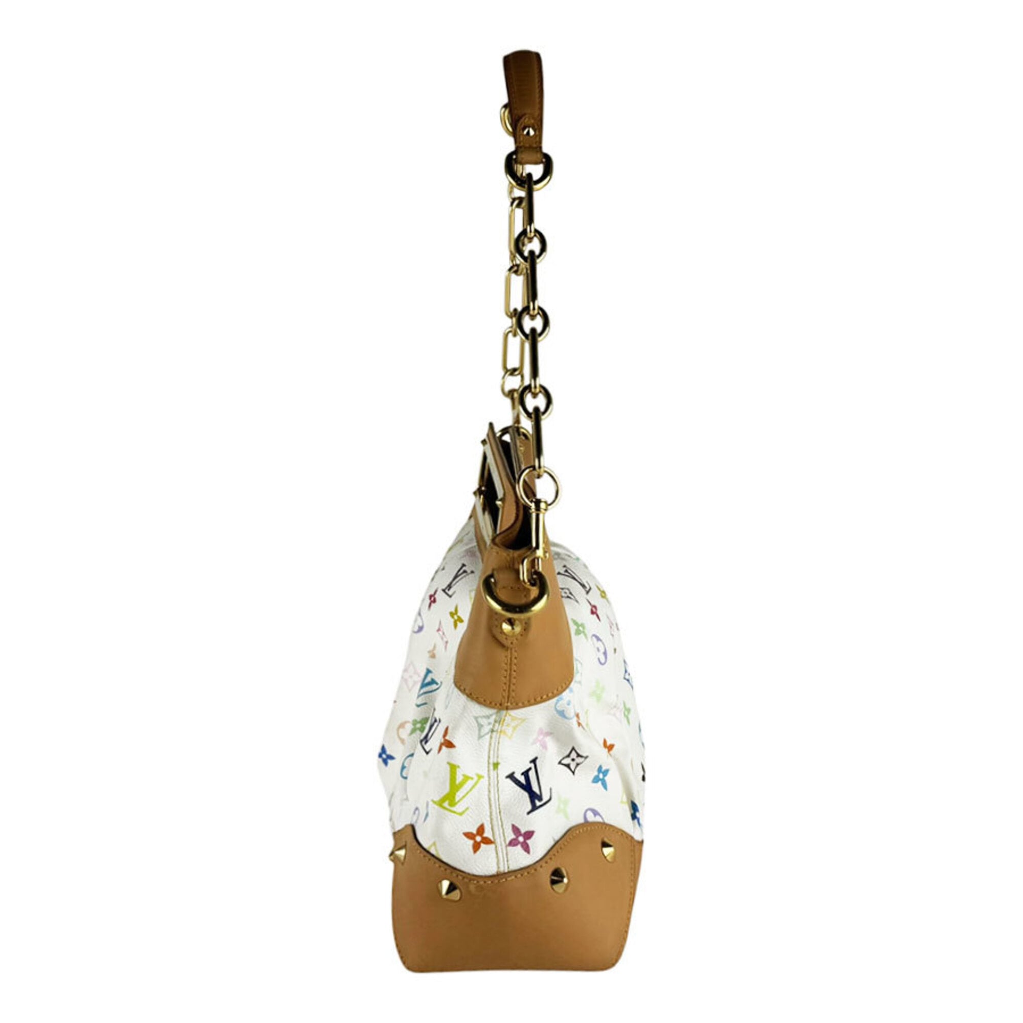 Louis Vuitton Blanc Monogram Multicolore Shoulder Bag (Pre-Owned)