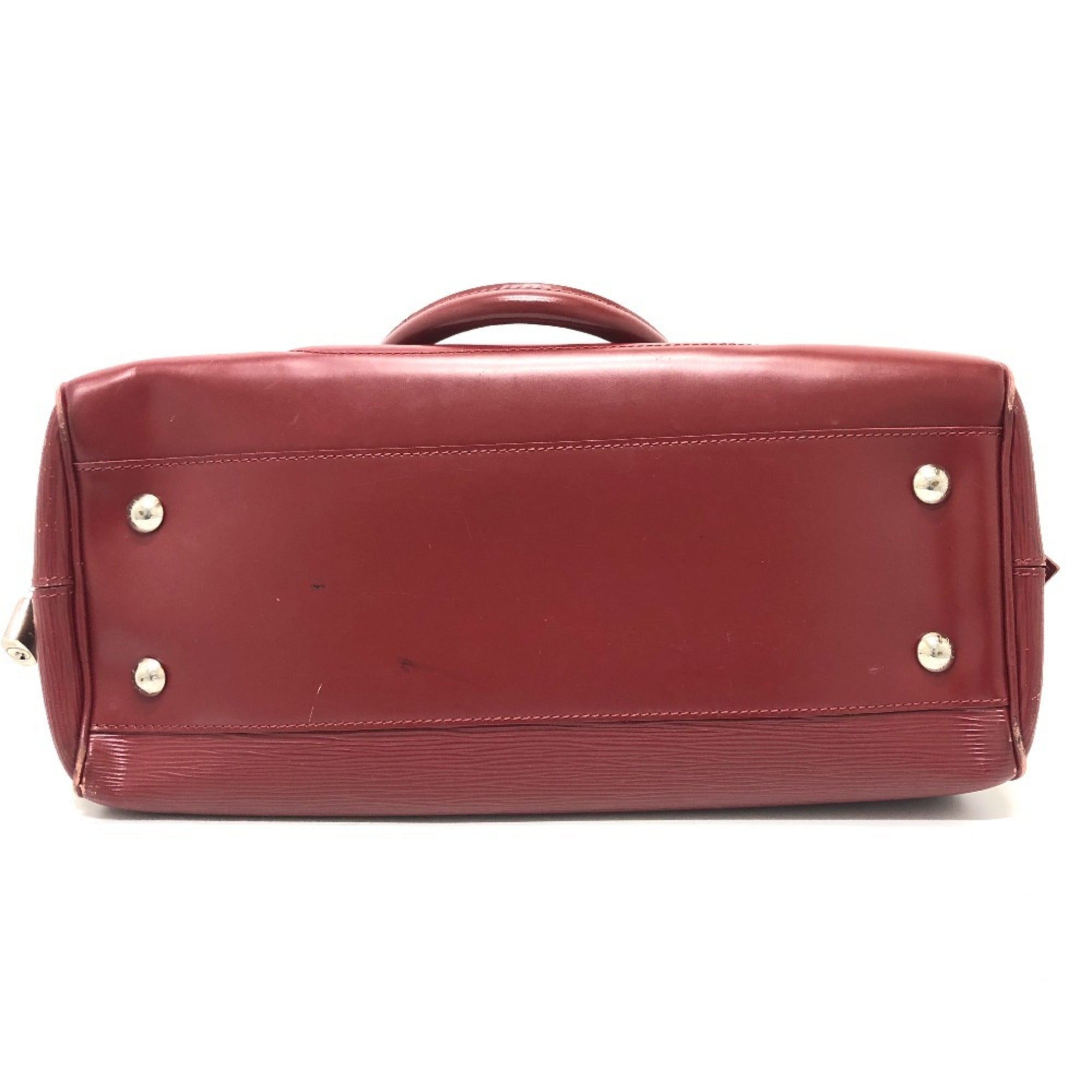 Louis Vuitton Epi Red Color Epi Leather Boston Bag Handbag (Pre-Owned)