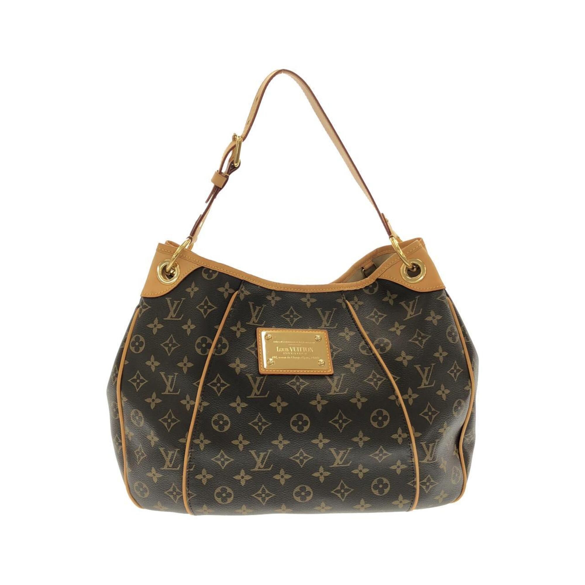 Louis Vuitton Marron Coated Canvas Shoulder Bag (Pre-Owned)