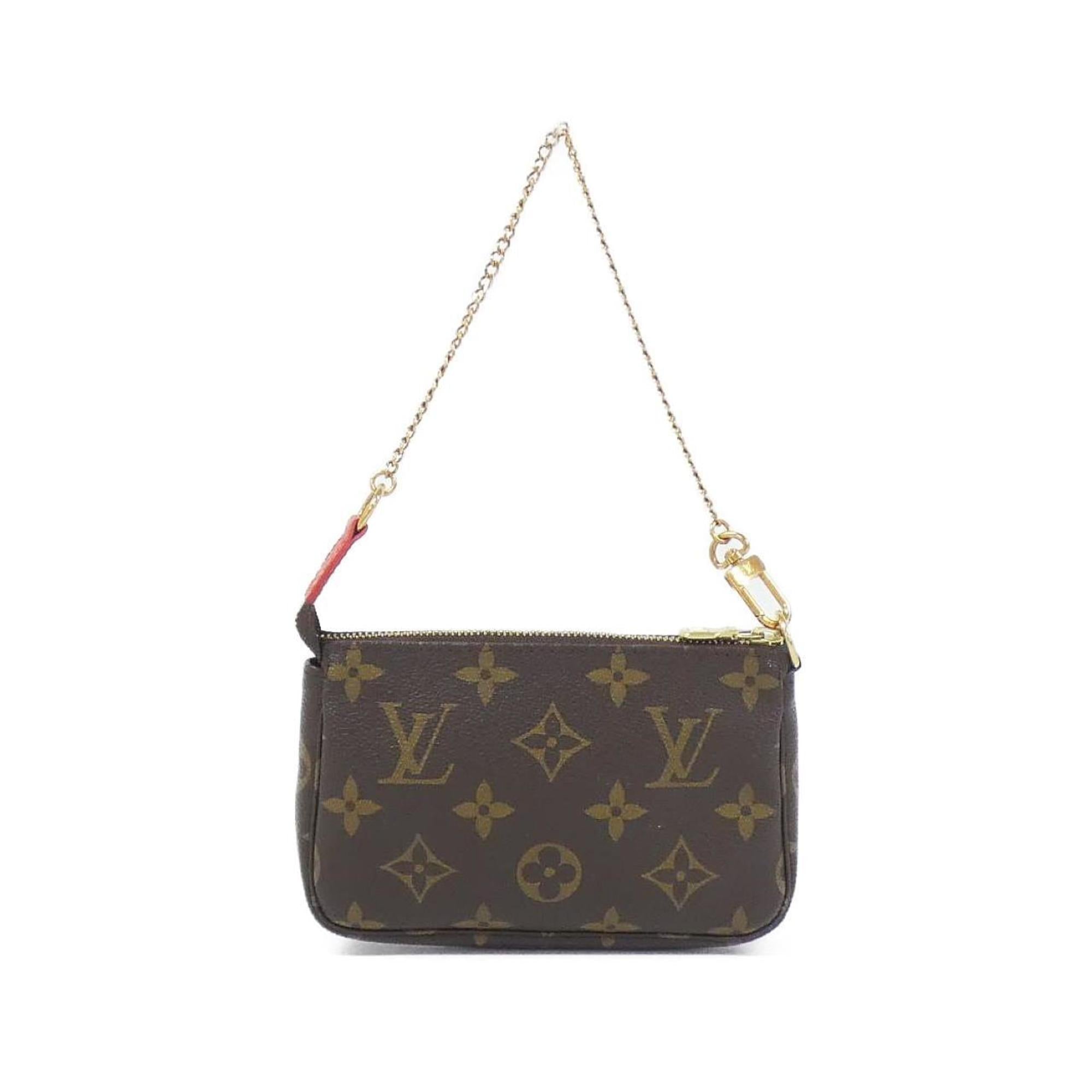 Louis Vuitton Marron Monogram Monogram Coated Canvas Pochette Pouch (Pre-Owned)