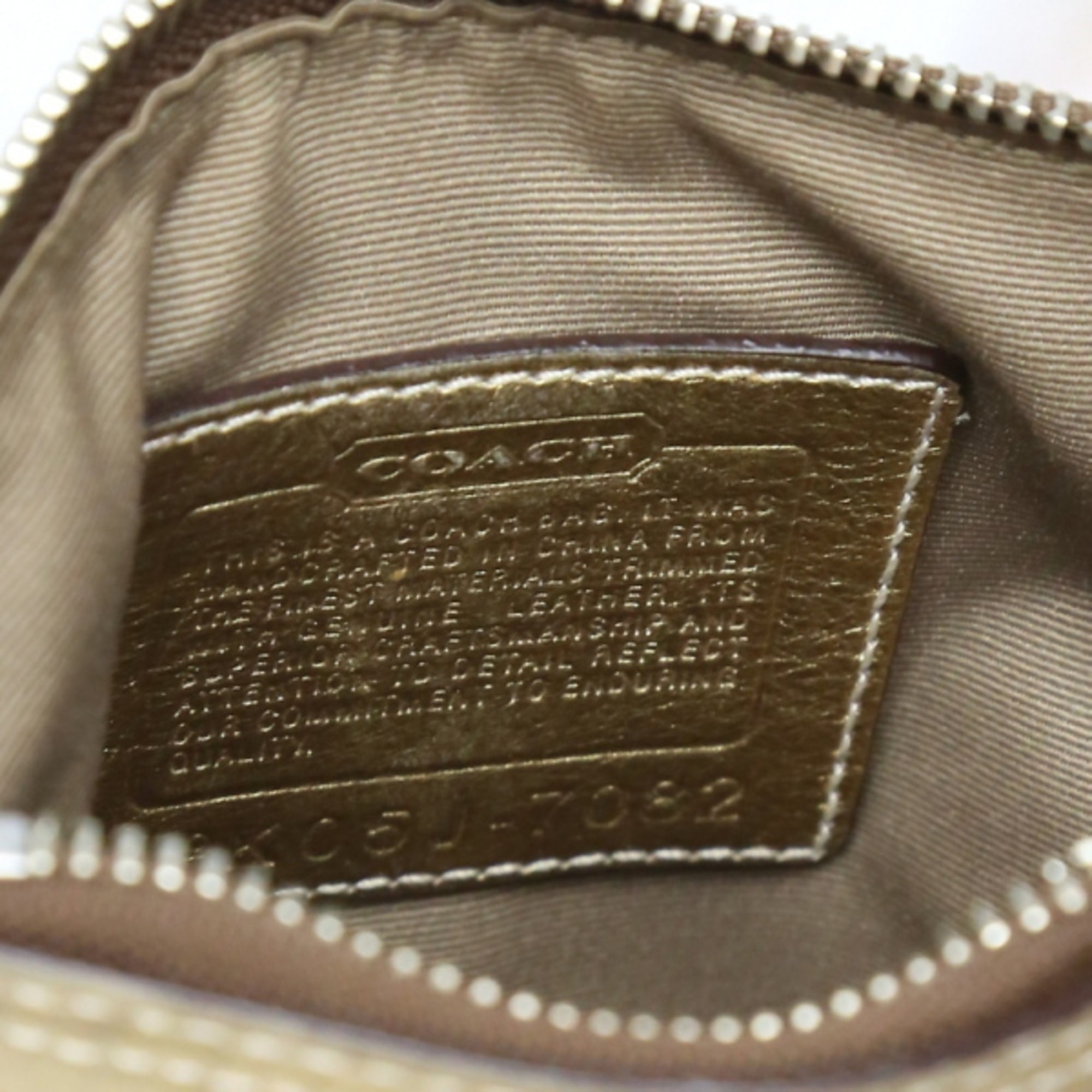 Coach Brown Leather Shoulder Bag (Pre-Owned)