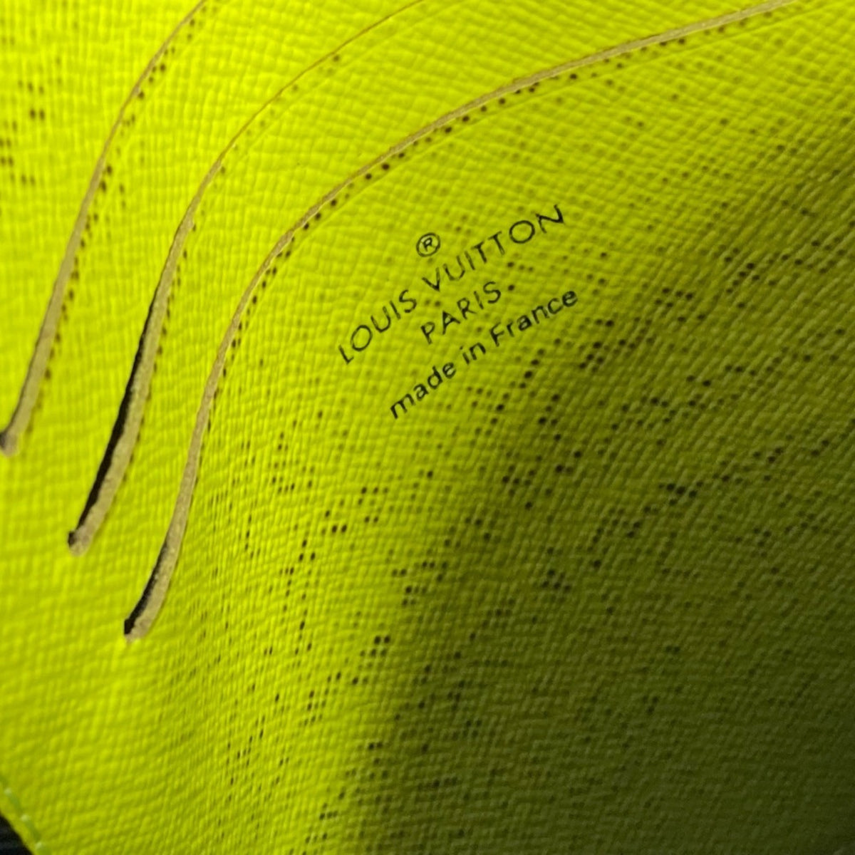 Louis Vuitton Brown Yellow Monogram Pochette Shoulder Bag (Pre-Owned)