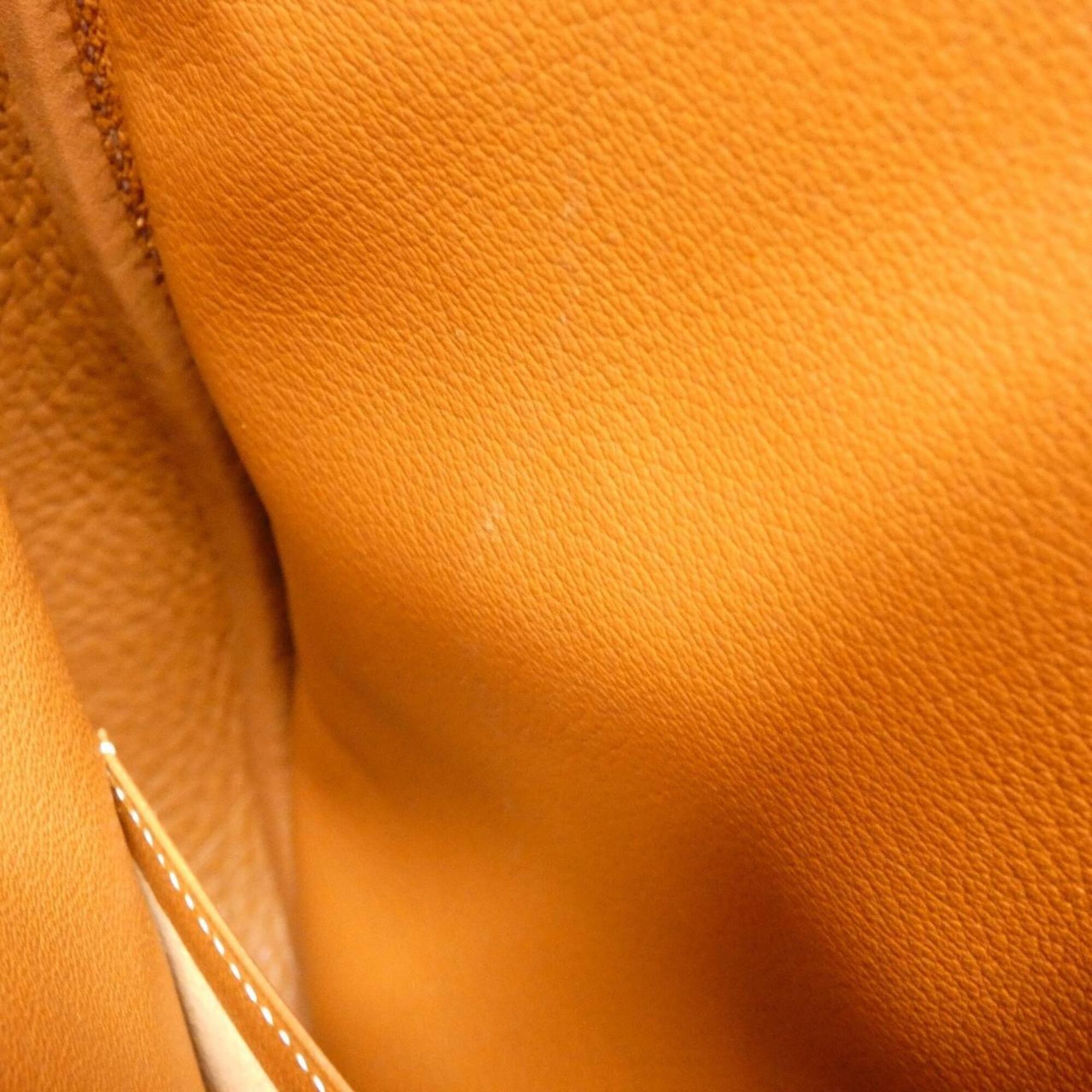 Hermes Brown Etrusque Taurillon Clemence Leather Shoulder Bag (Pre-Owned)