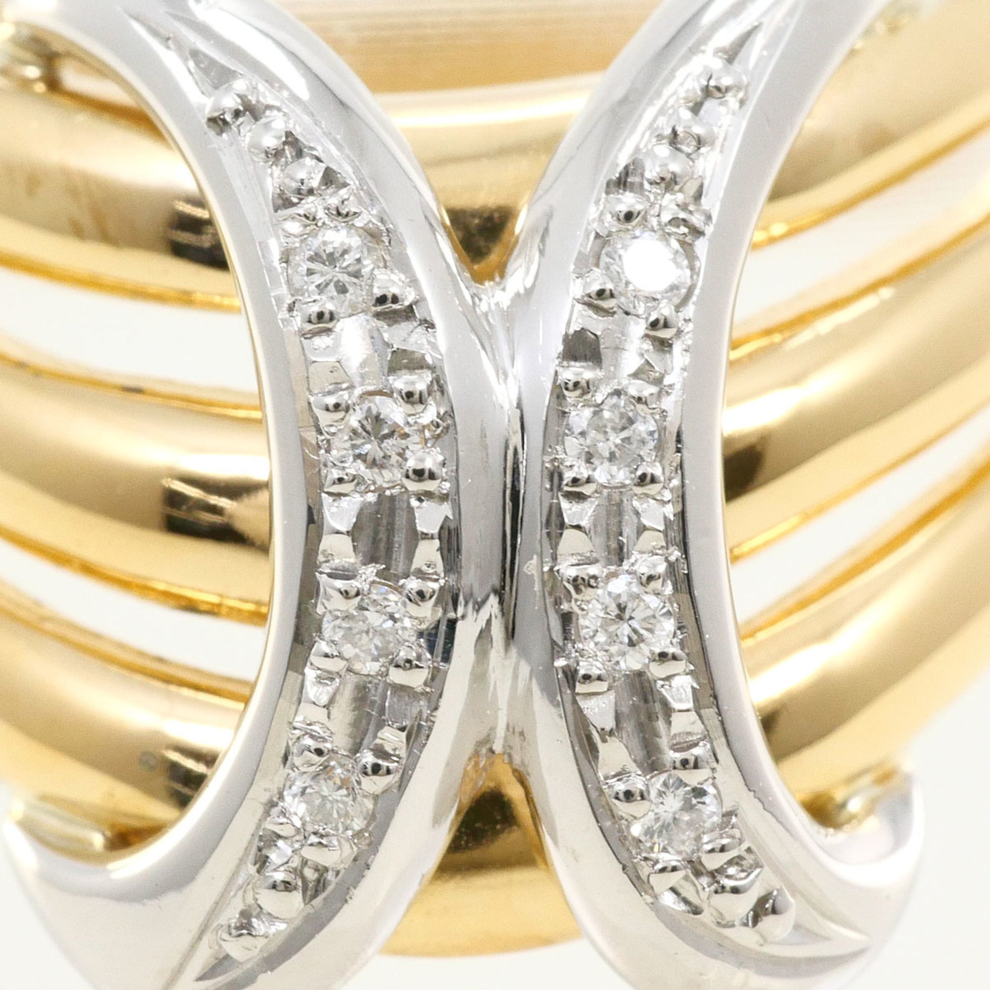 Unbranded Platinum Yellow Gold Yellow Gold (18K) Platinum 900 Band Ring (Pre-Owned)