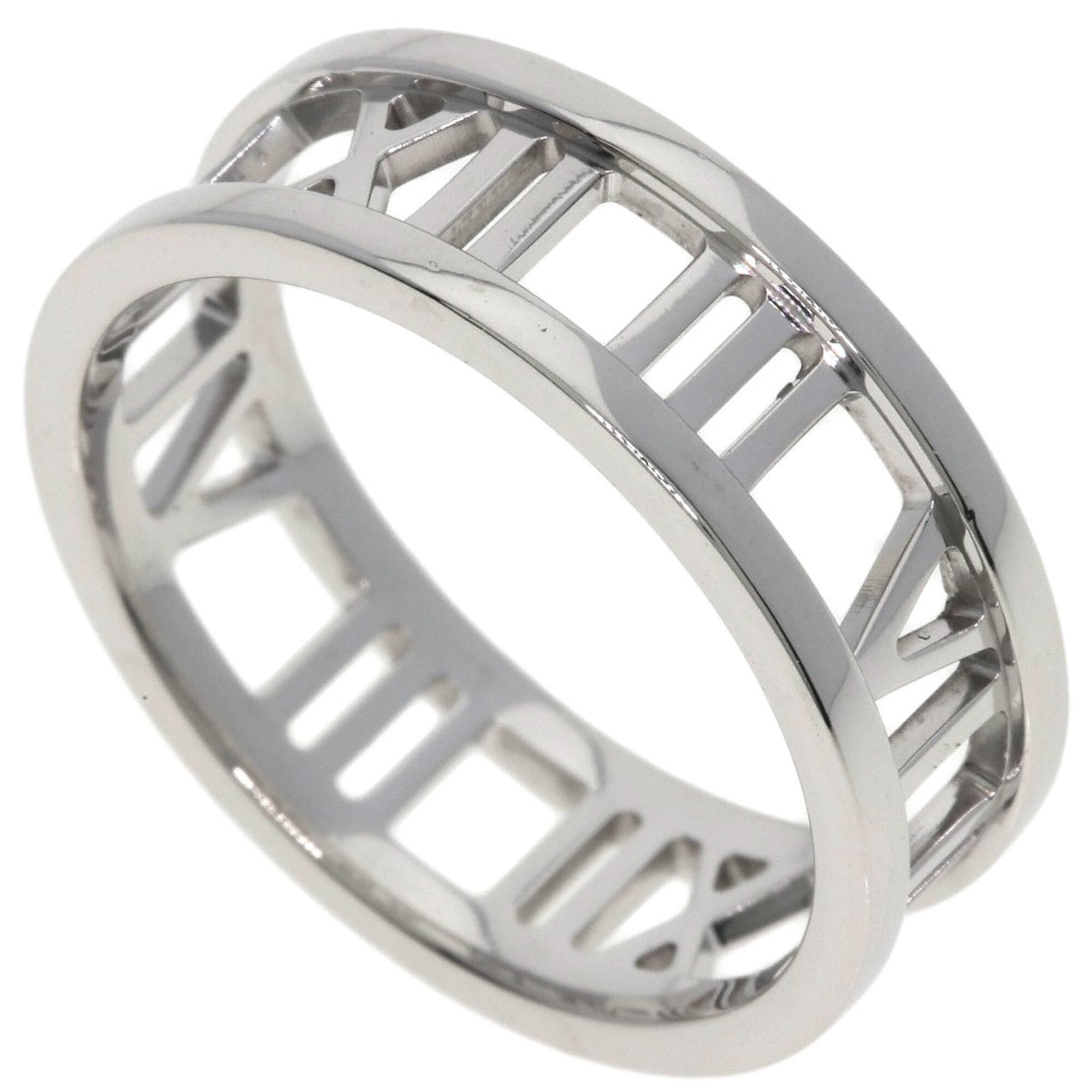 Tiffany White Gold (18K) Band Ring (Pre-Owned)